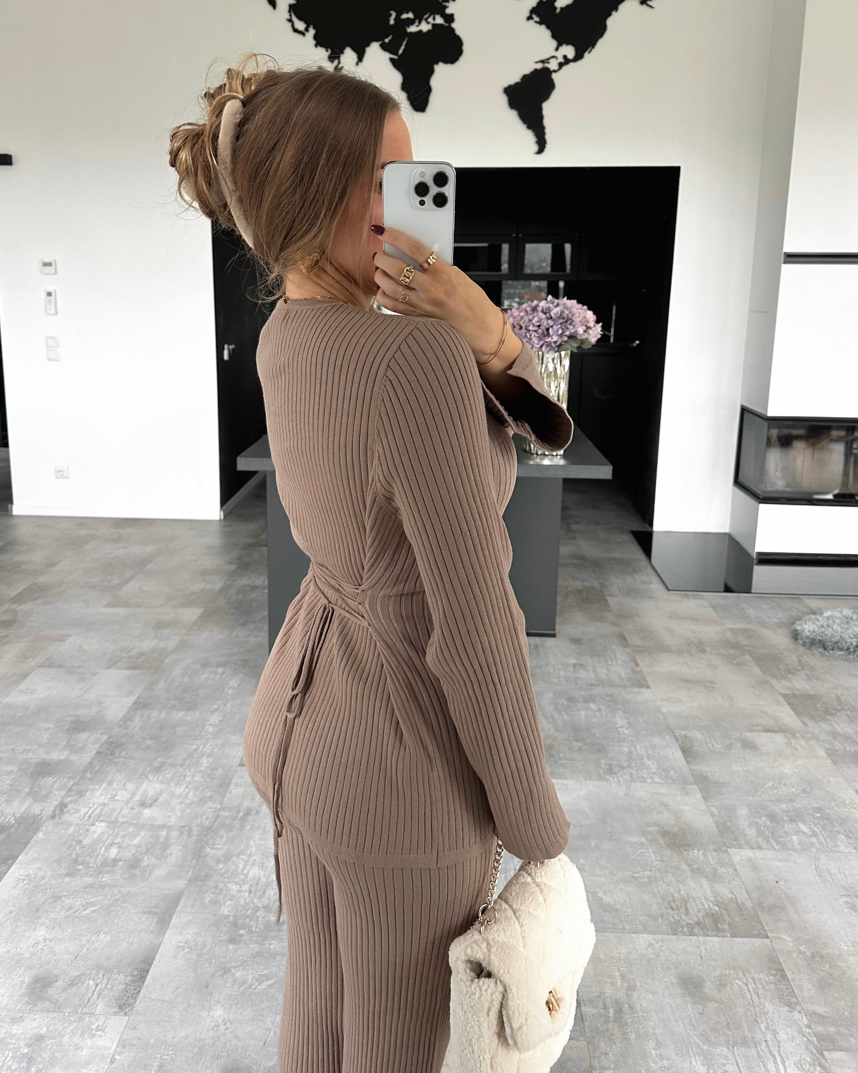 Zweiteiler „Laya“ Taupe