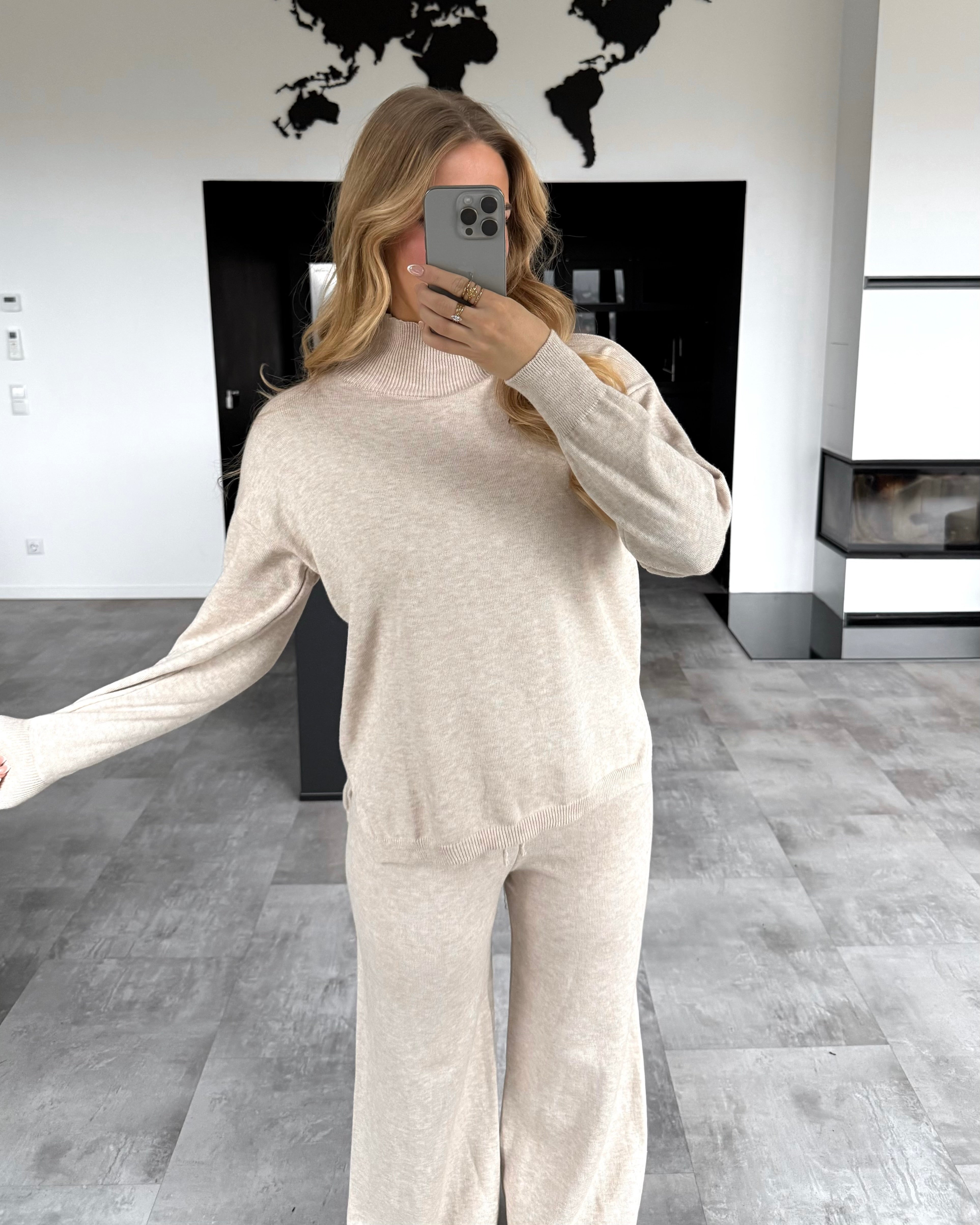 Zweiteiler “Gia” Beige