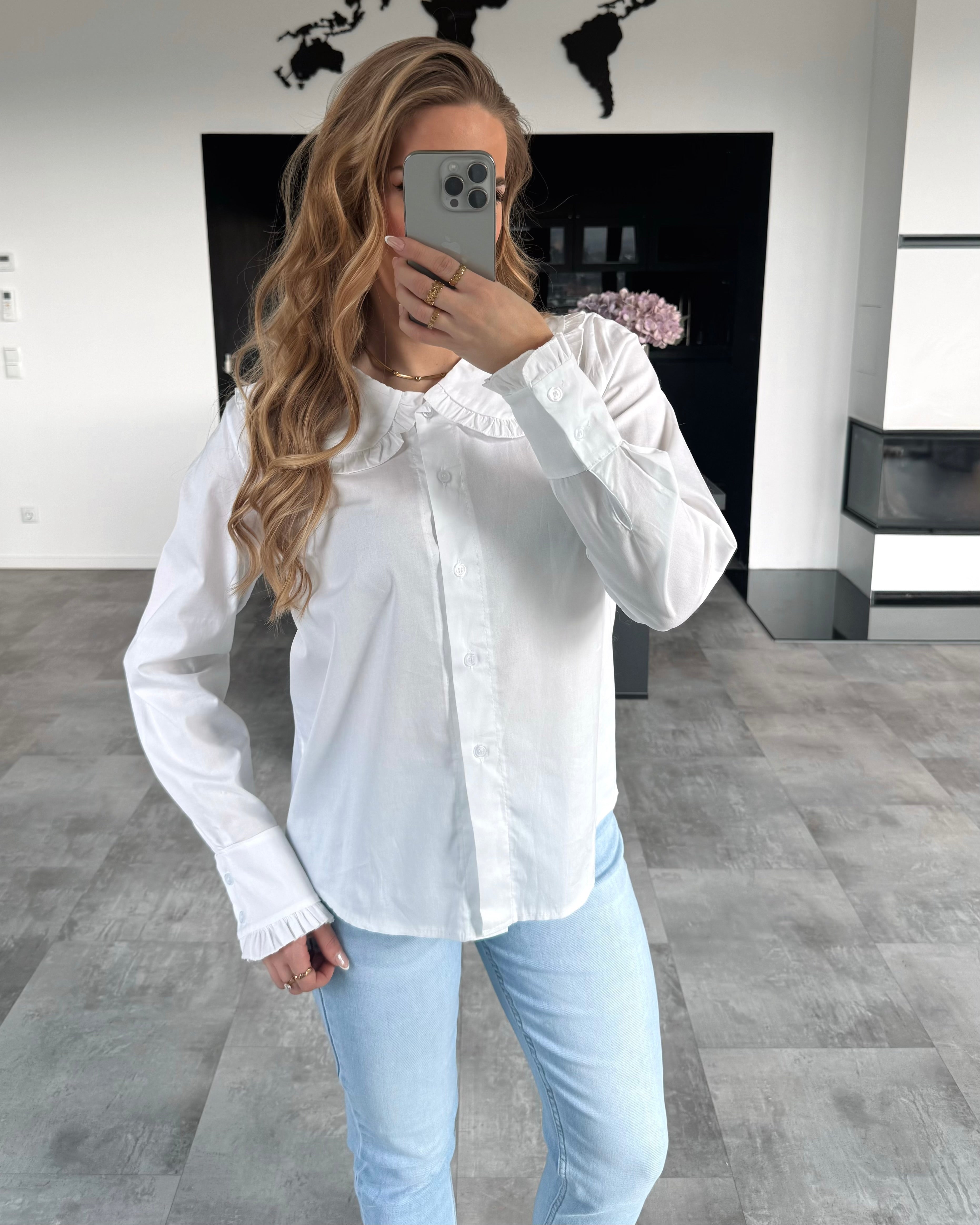 Bluse "Everly" Weiß