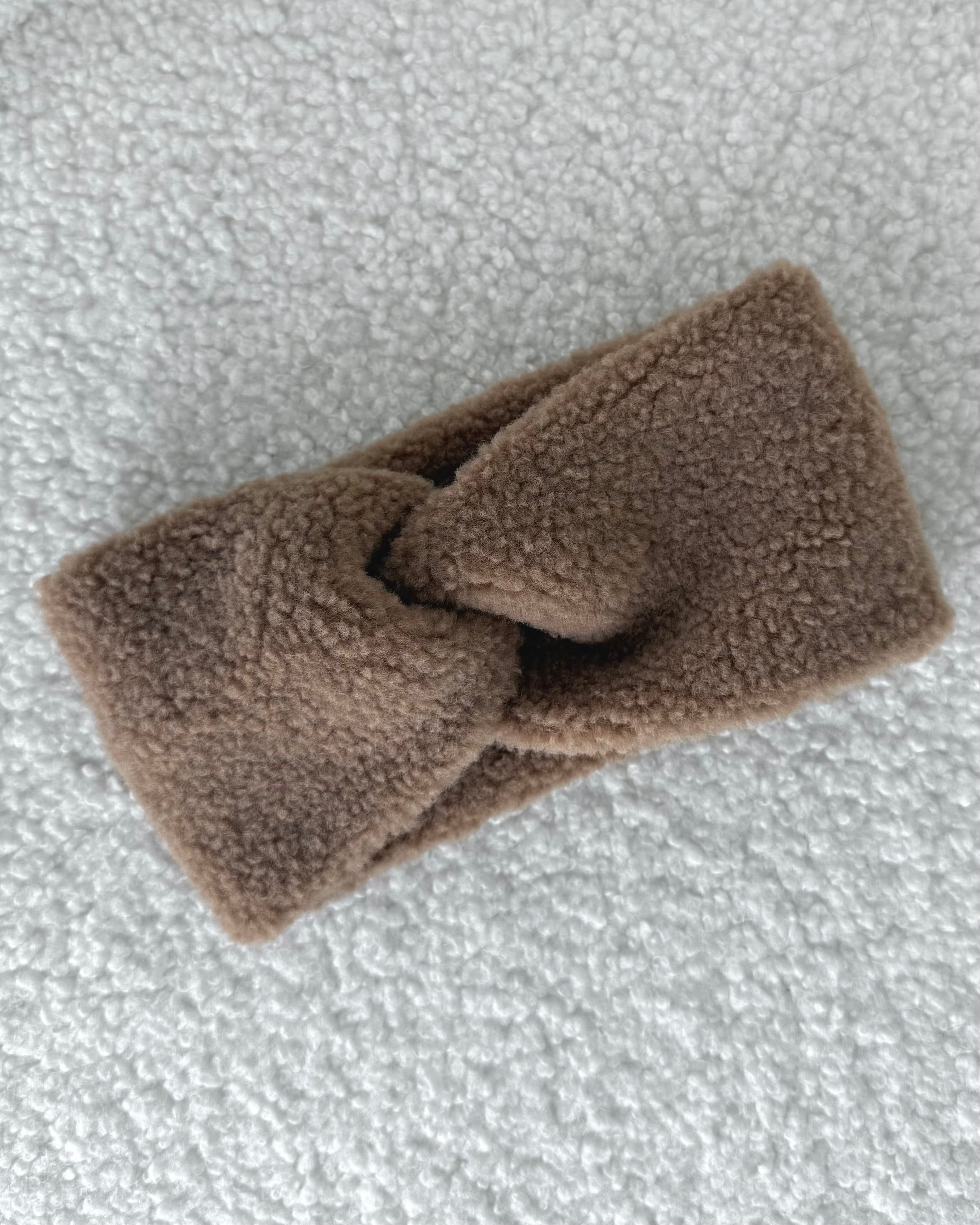 Bouclé-Stirnband "Amelie" Toffee