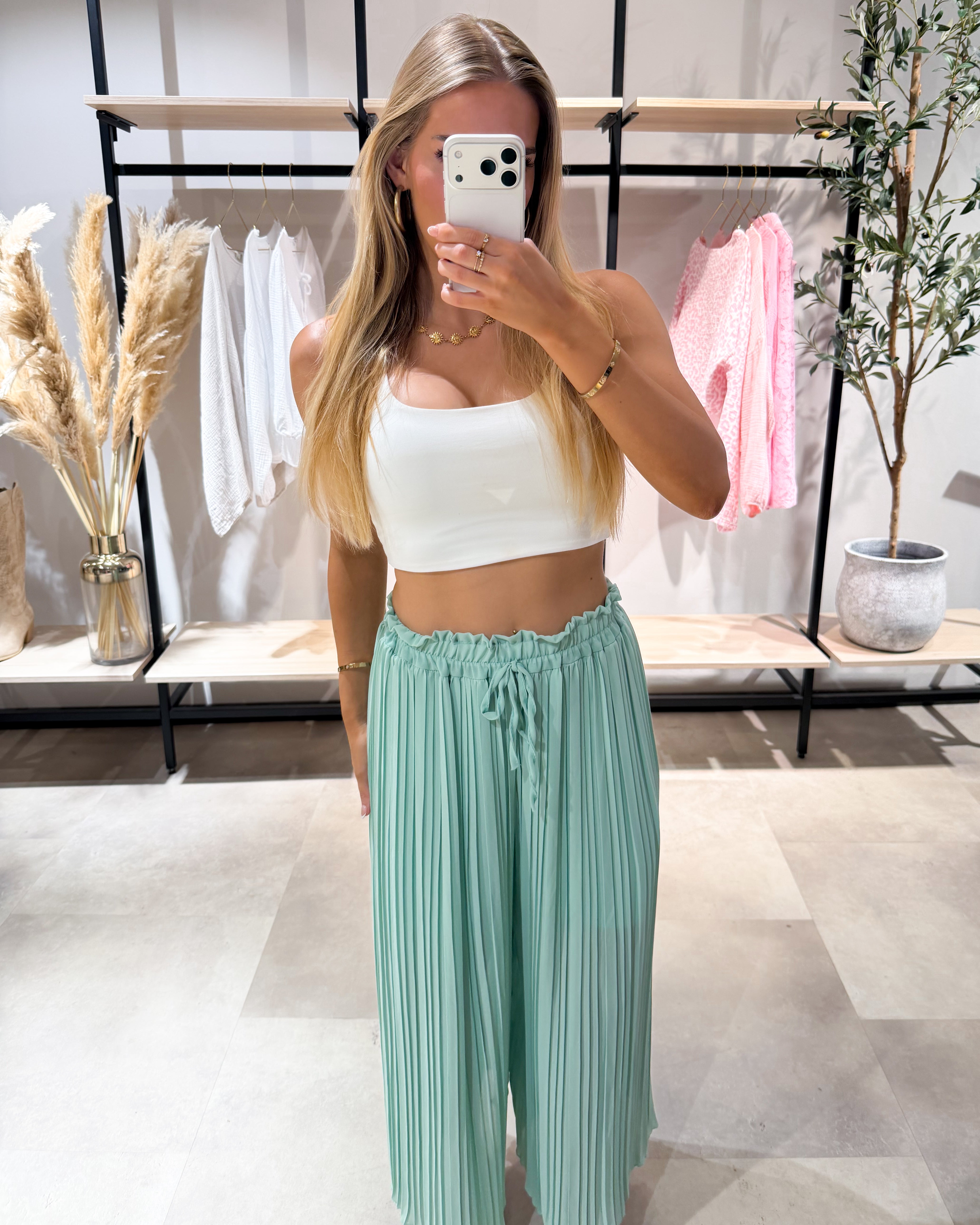 Plissierte Hose "Nola“