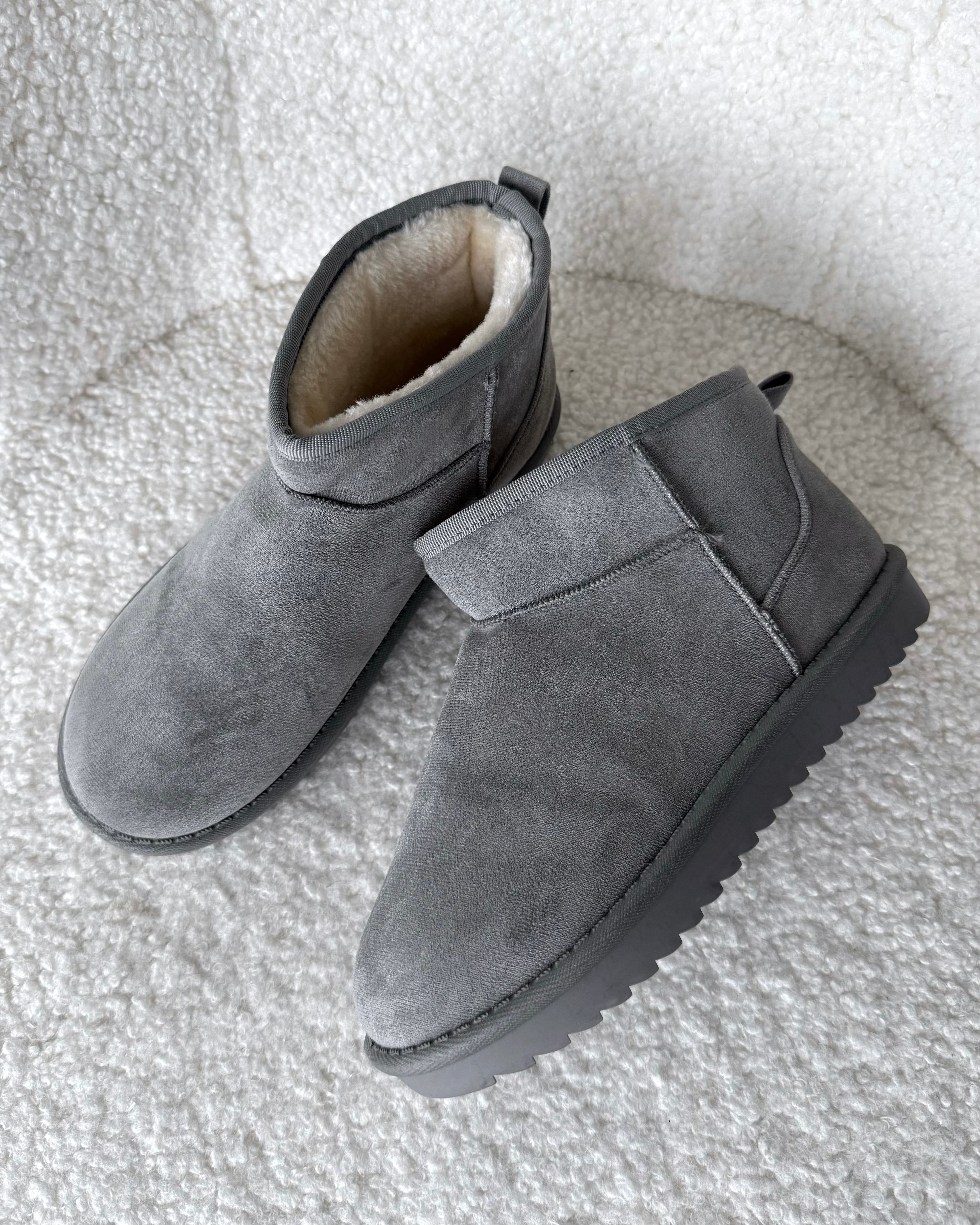 Mini Boots Grau