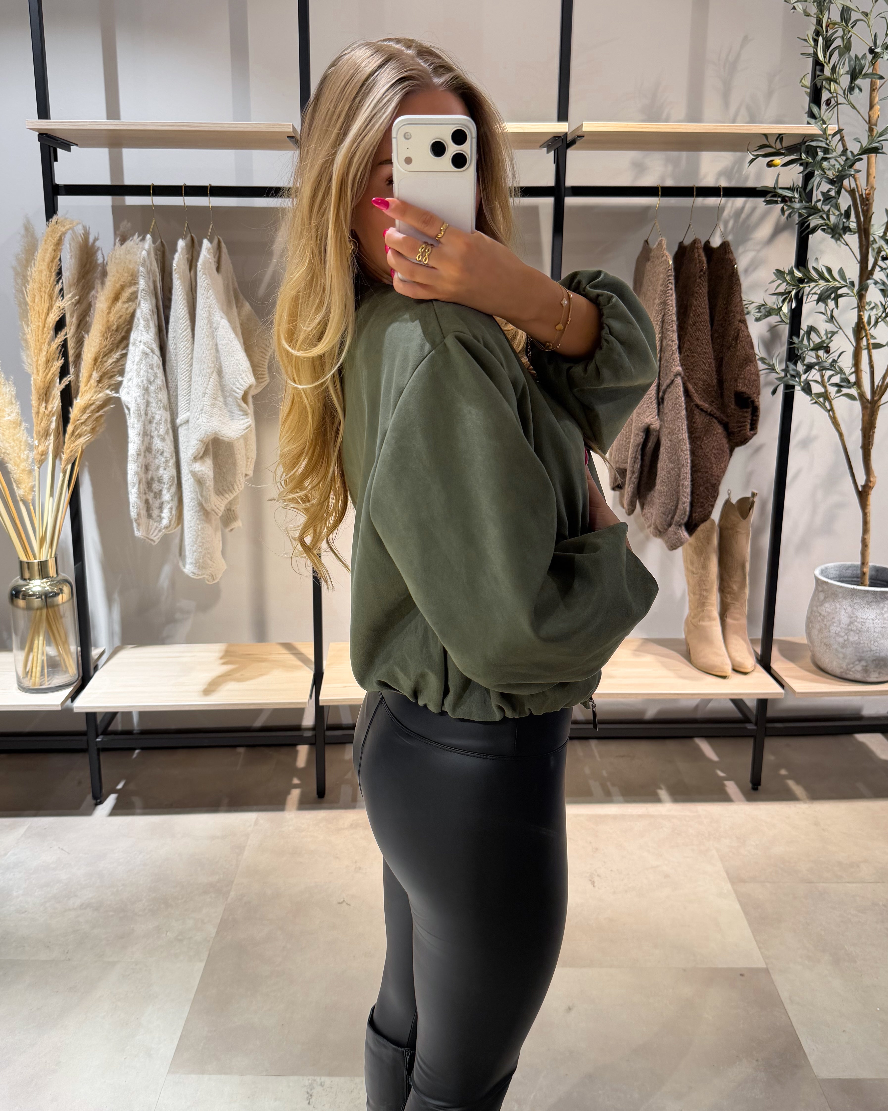 Suede Jacke “Romina”