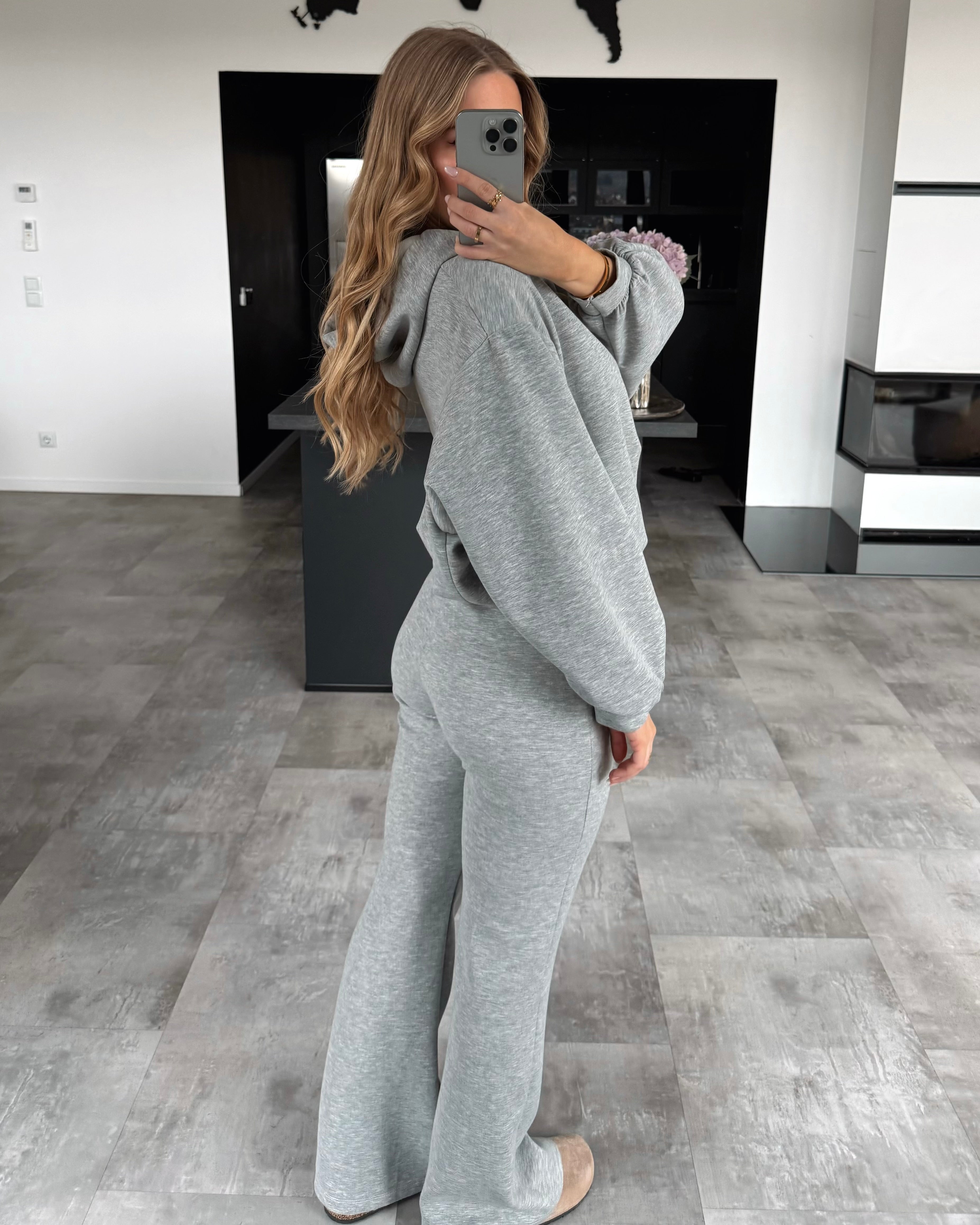 Zweiteiler “Danielle” Hellgrau