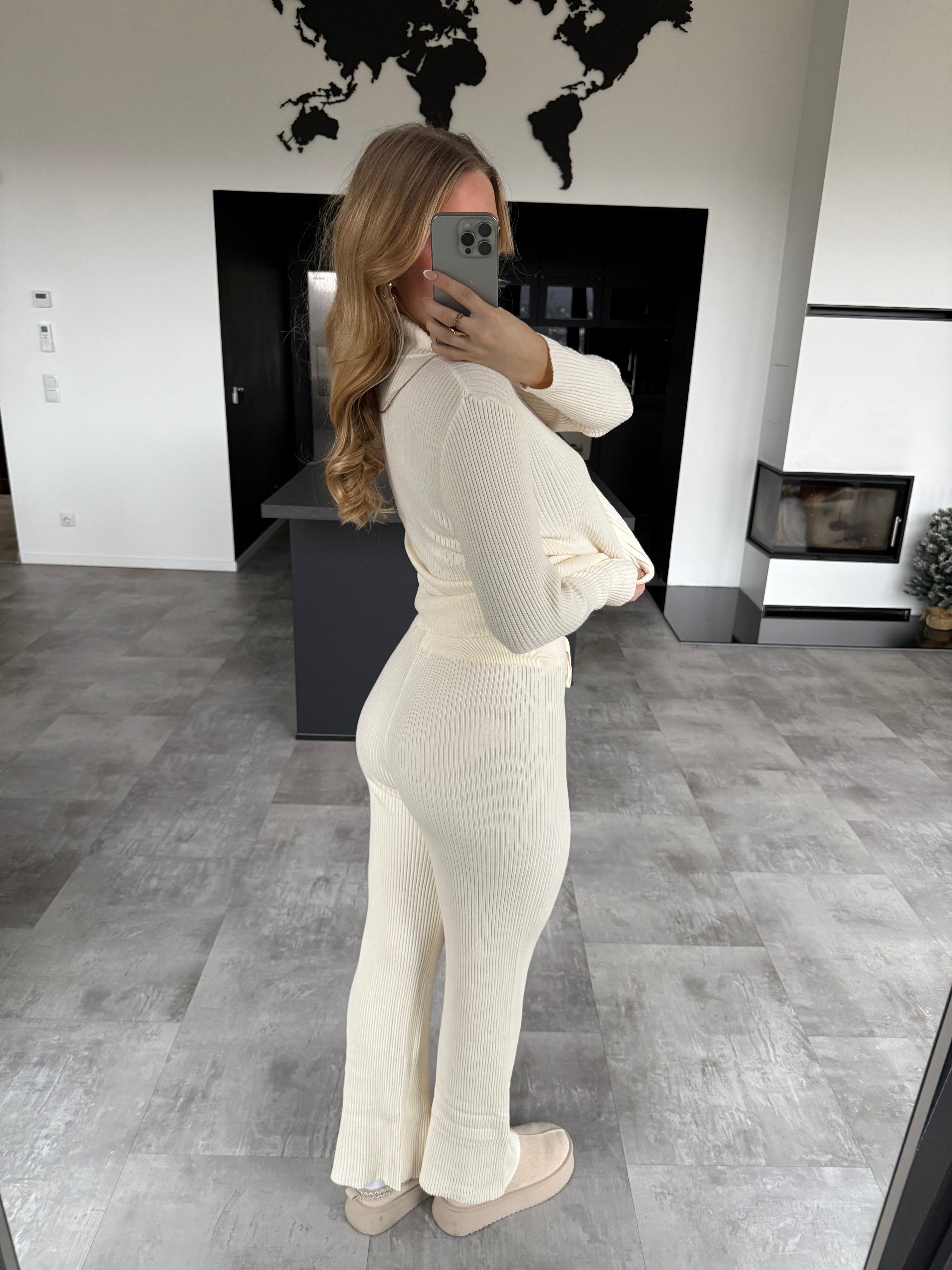 Zweiteiler „Liva“ Ecru