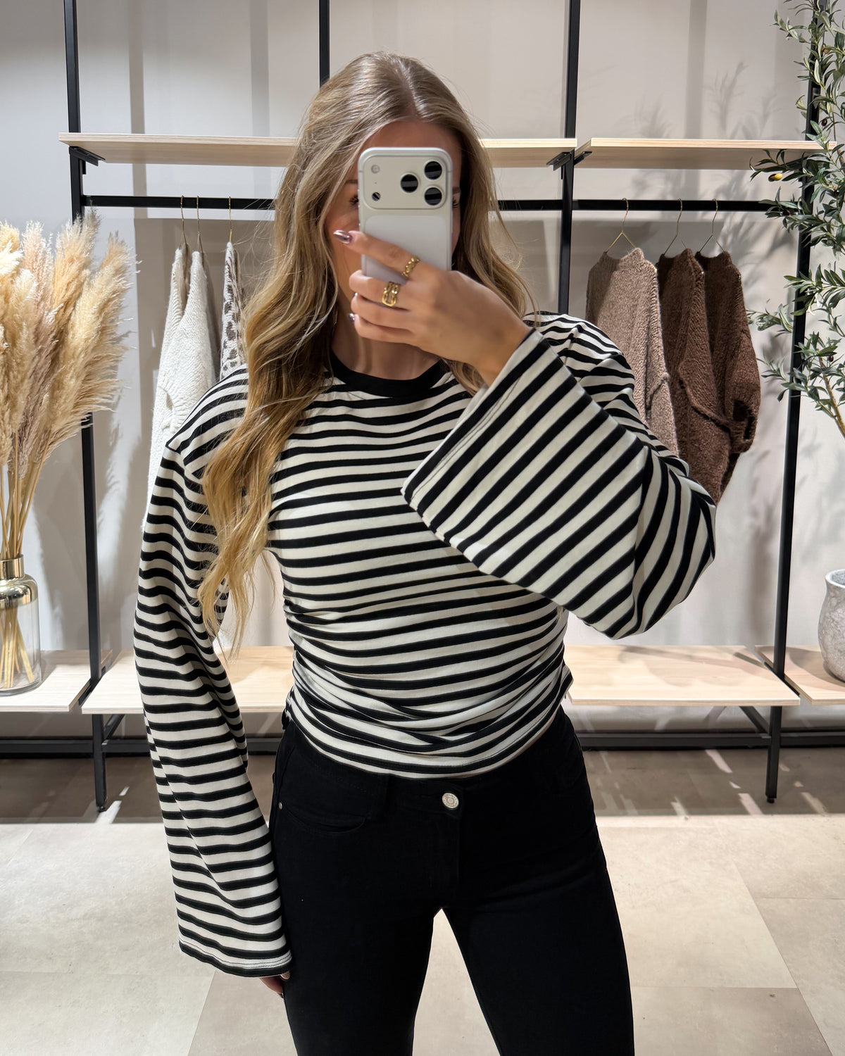 Long Sleeve "Lotta" Gestreift