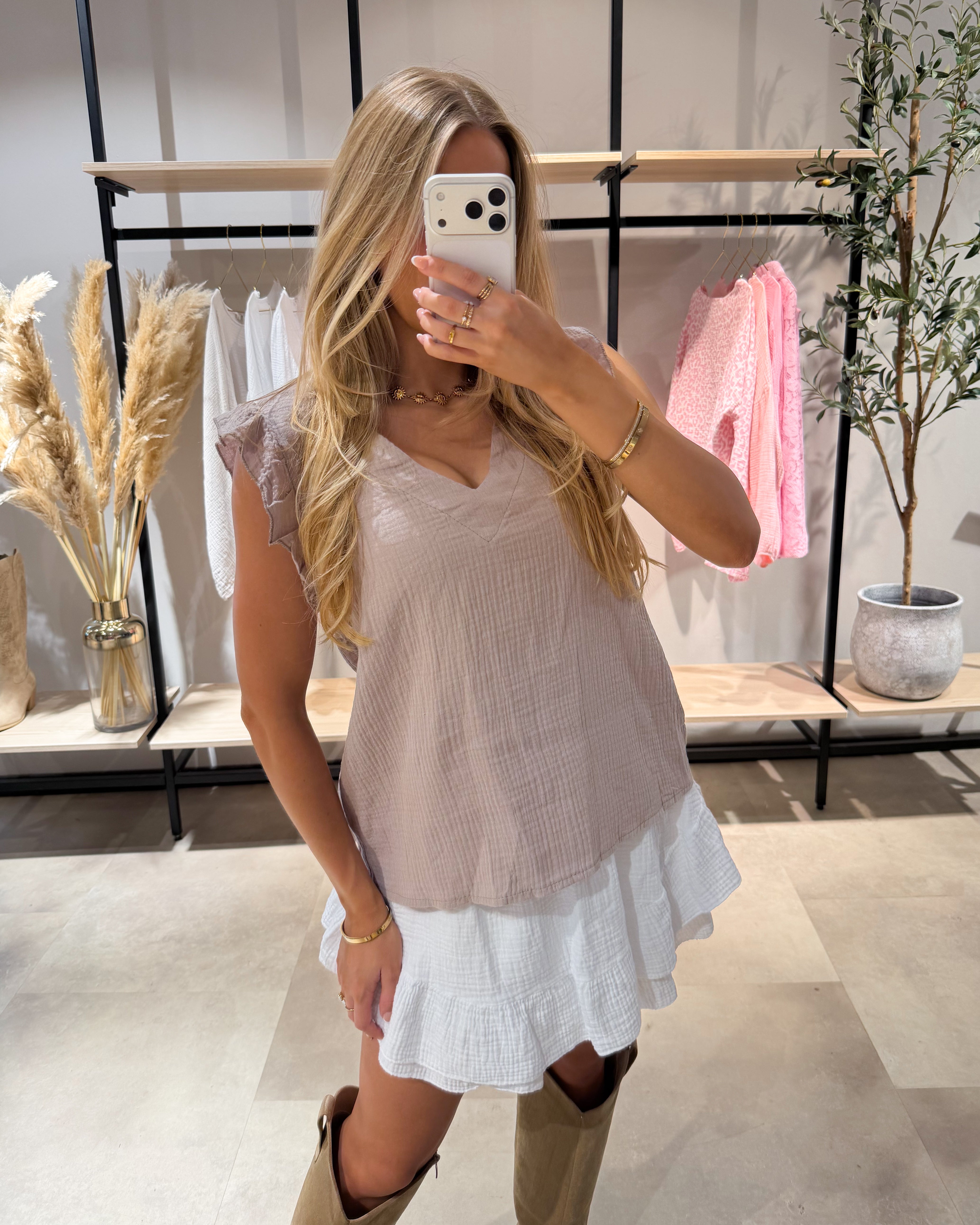 Musselin Shirt "Isabella“