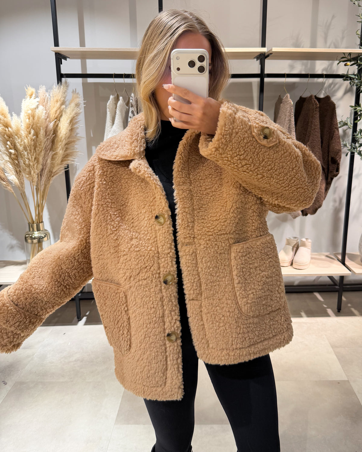 Teddyfell Jacke “Colette”