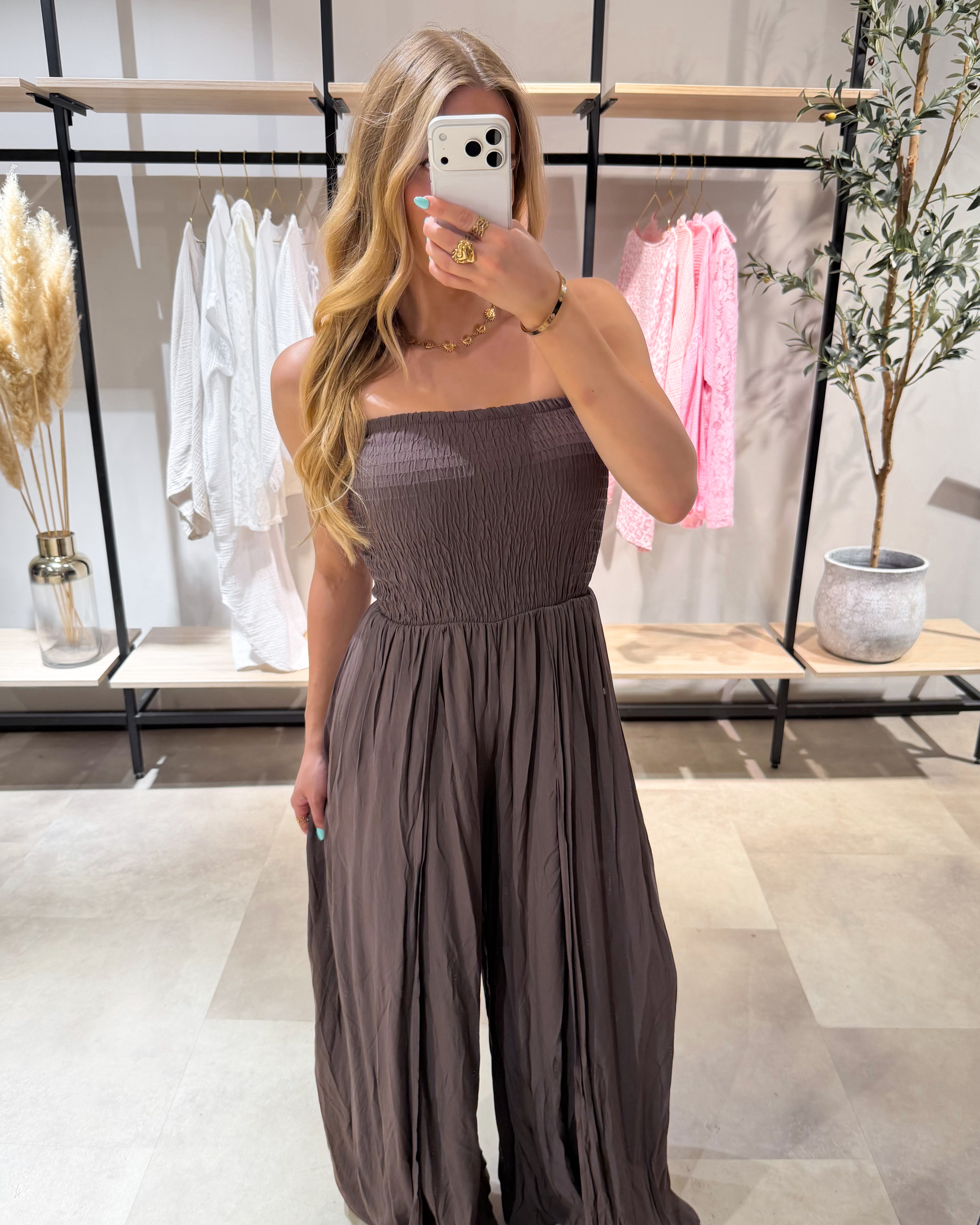 Jumpsuit "Jolina" Chocolate