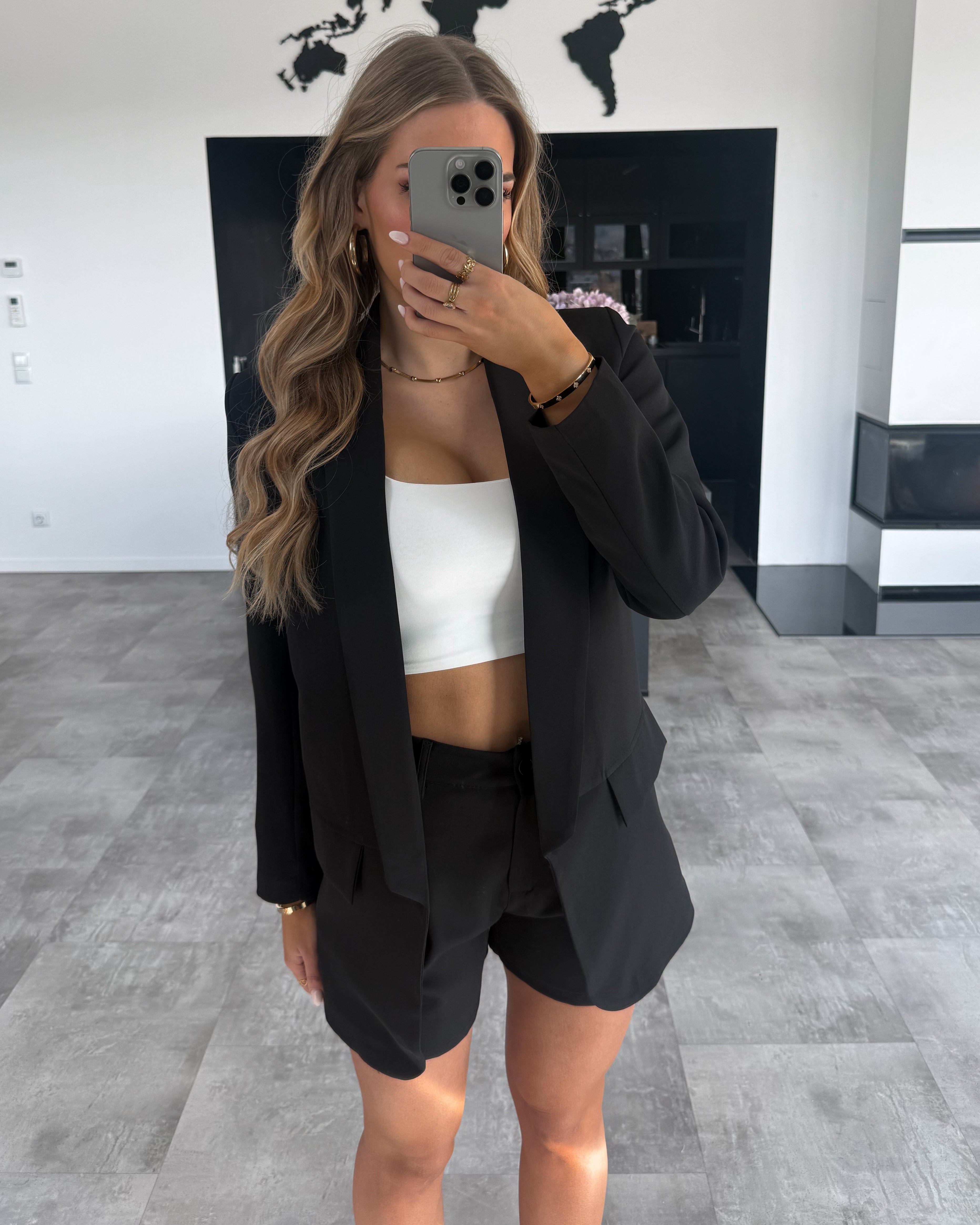 Shorts “Rina“ Schwarz