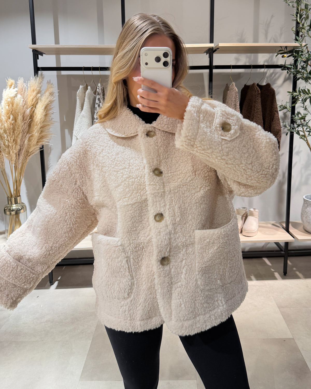 Teddyfell Jacke “Colette”