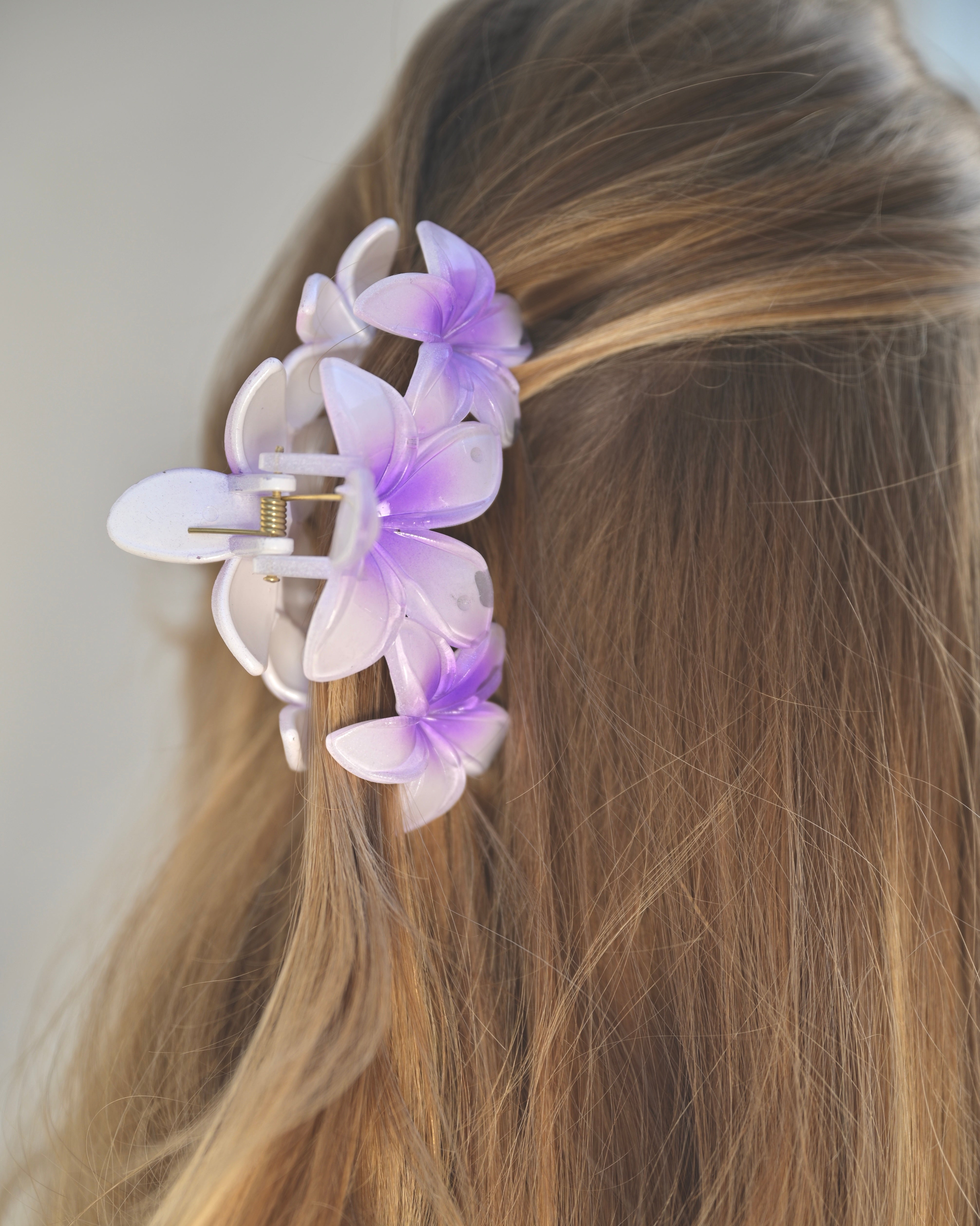 Haarklammer "Aloha" Lila