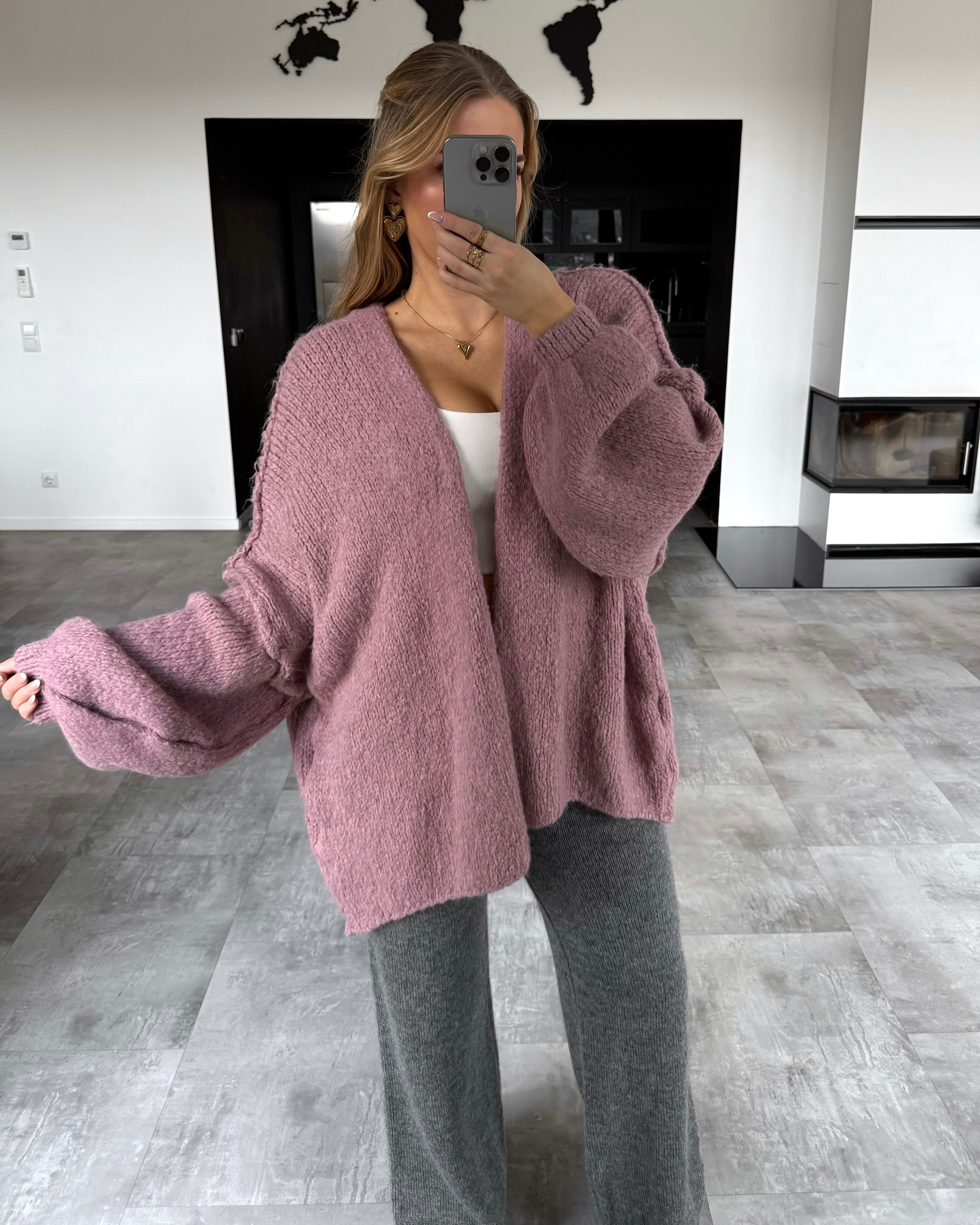 Cardigan “Livy" Altrosa