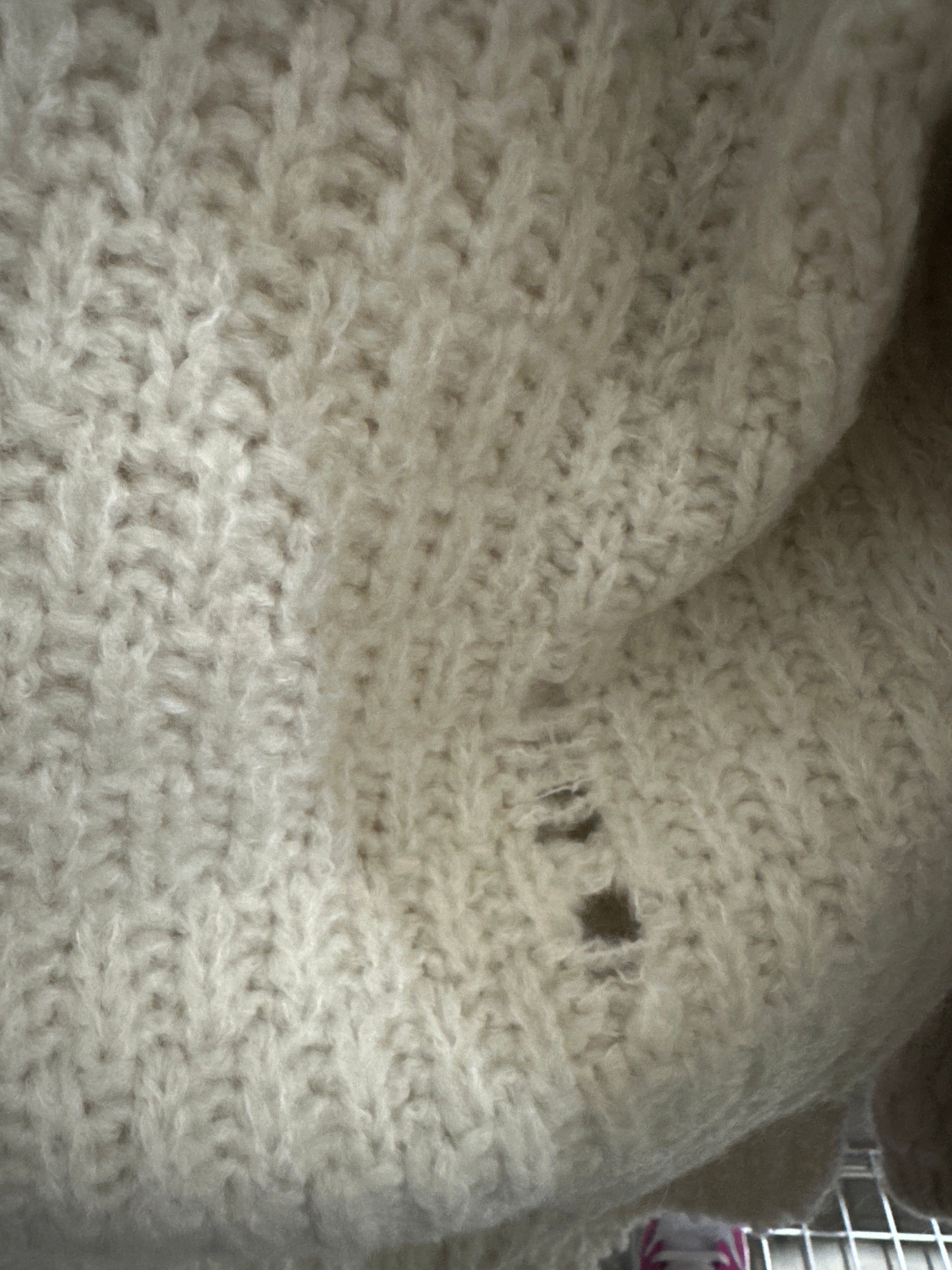 BWARE Cardigan "Elea" Ecru