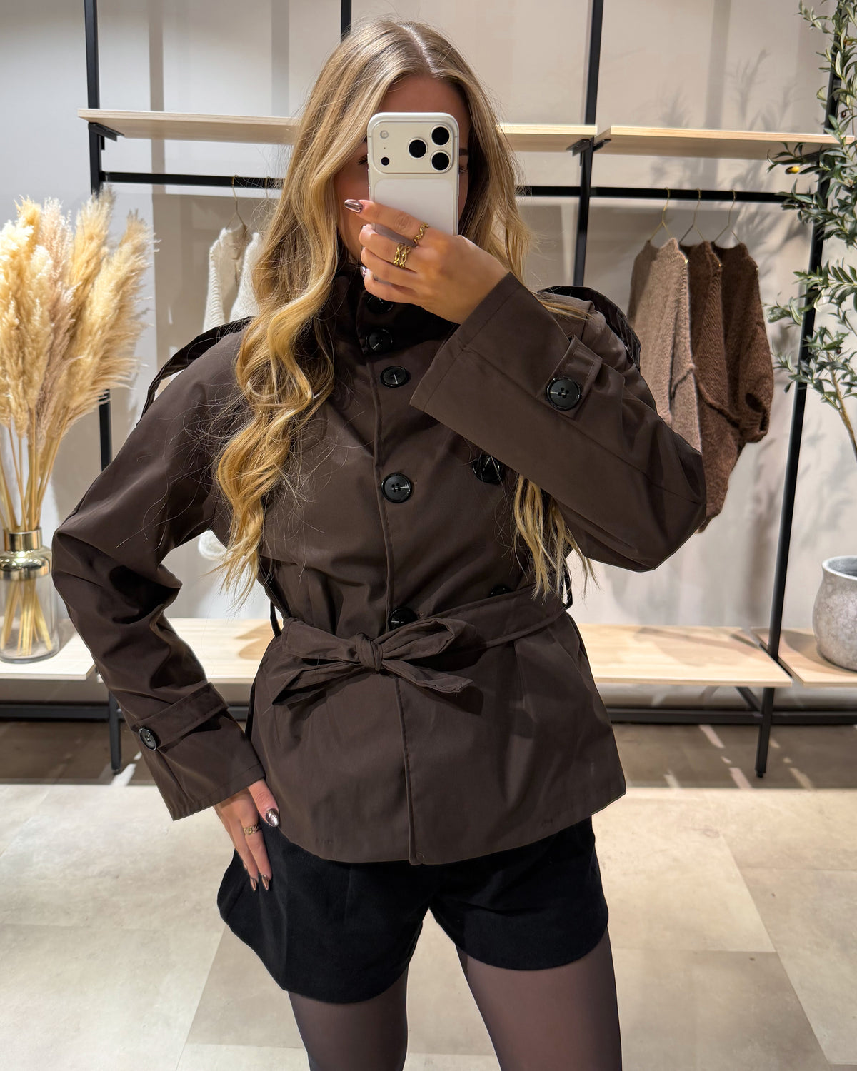 Trenchcoat “Kyla” Kurz