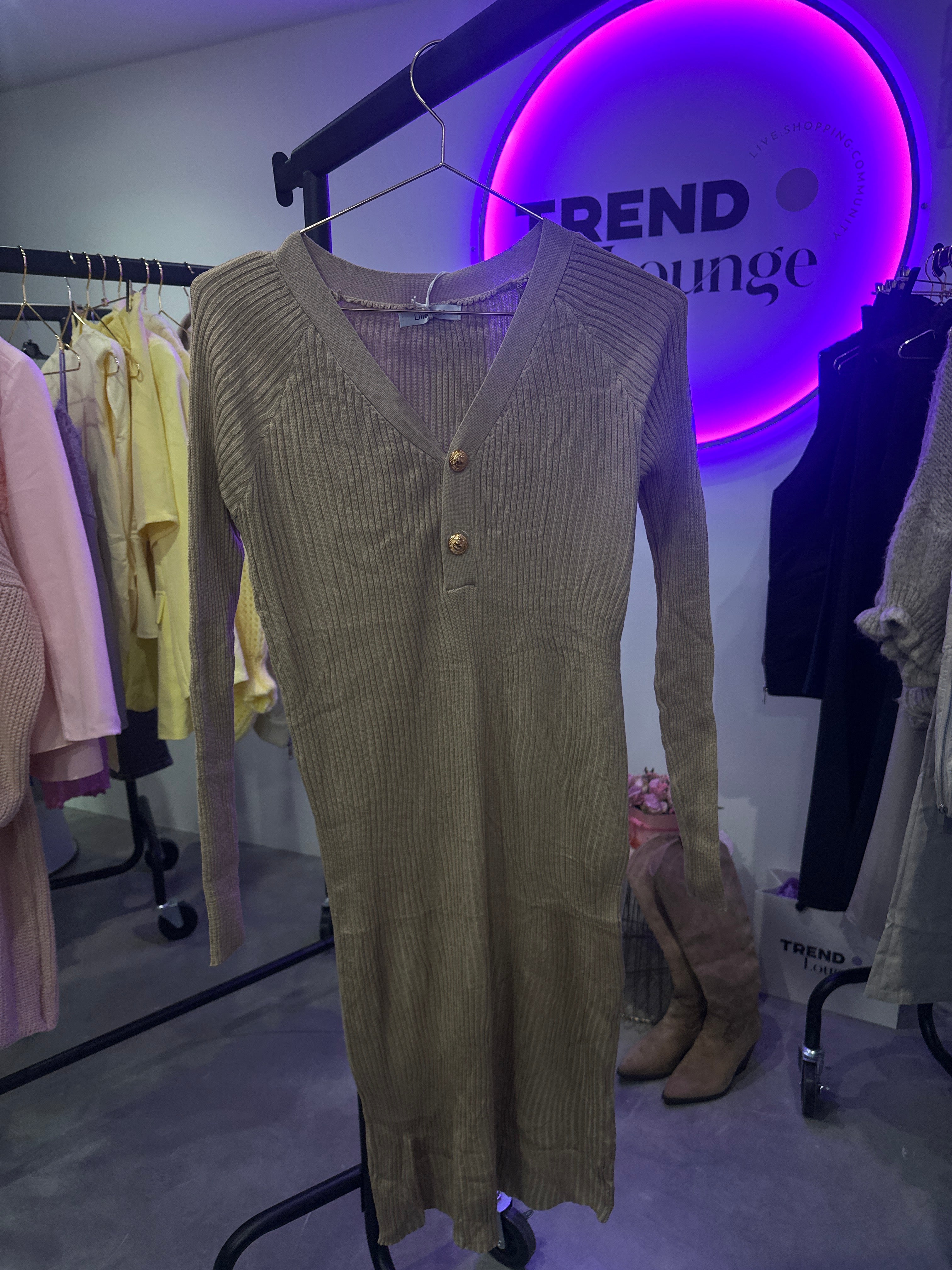EINZELSTÜCK Kleid Toffee #131