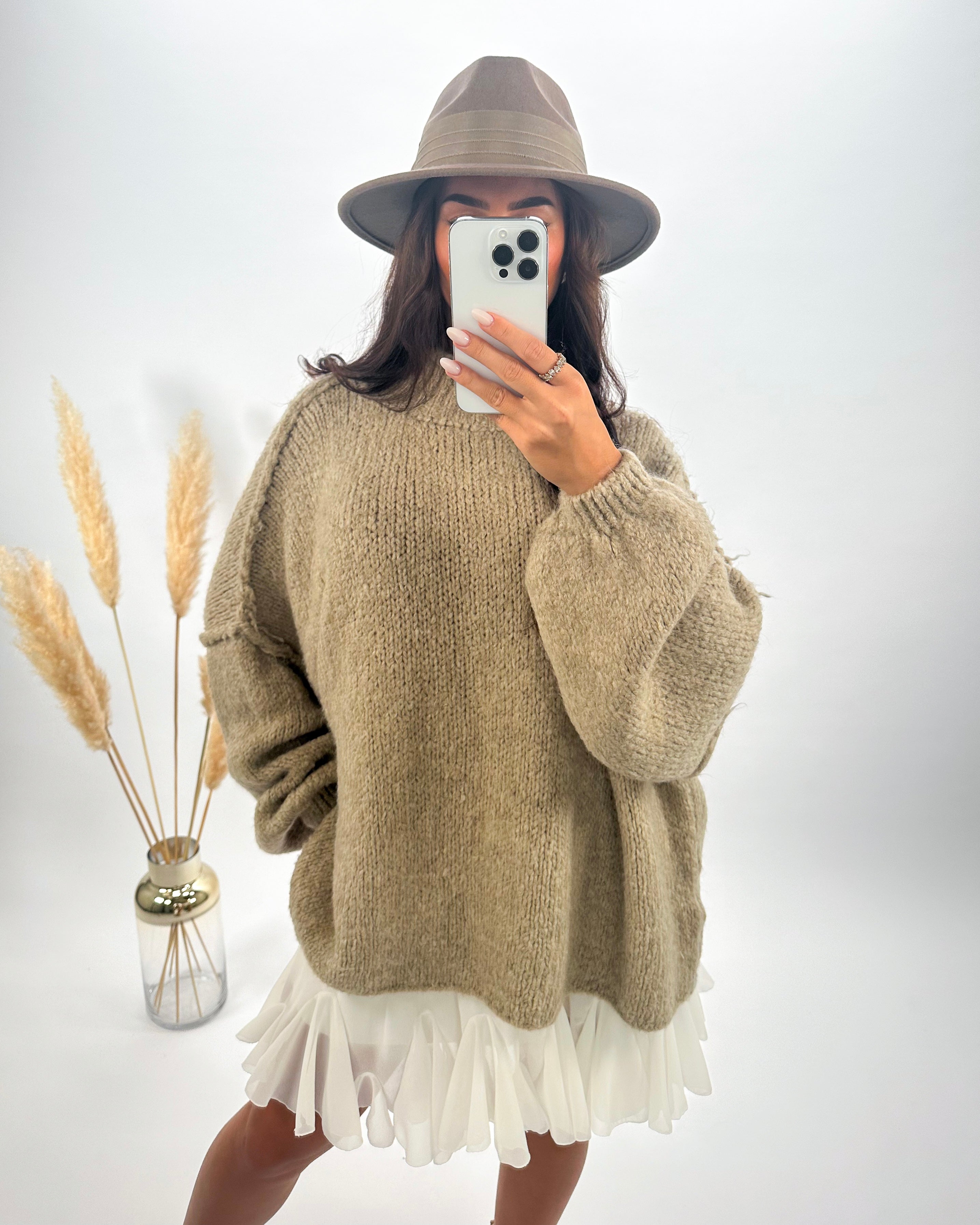 Pullover “May” Taupe