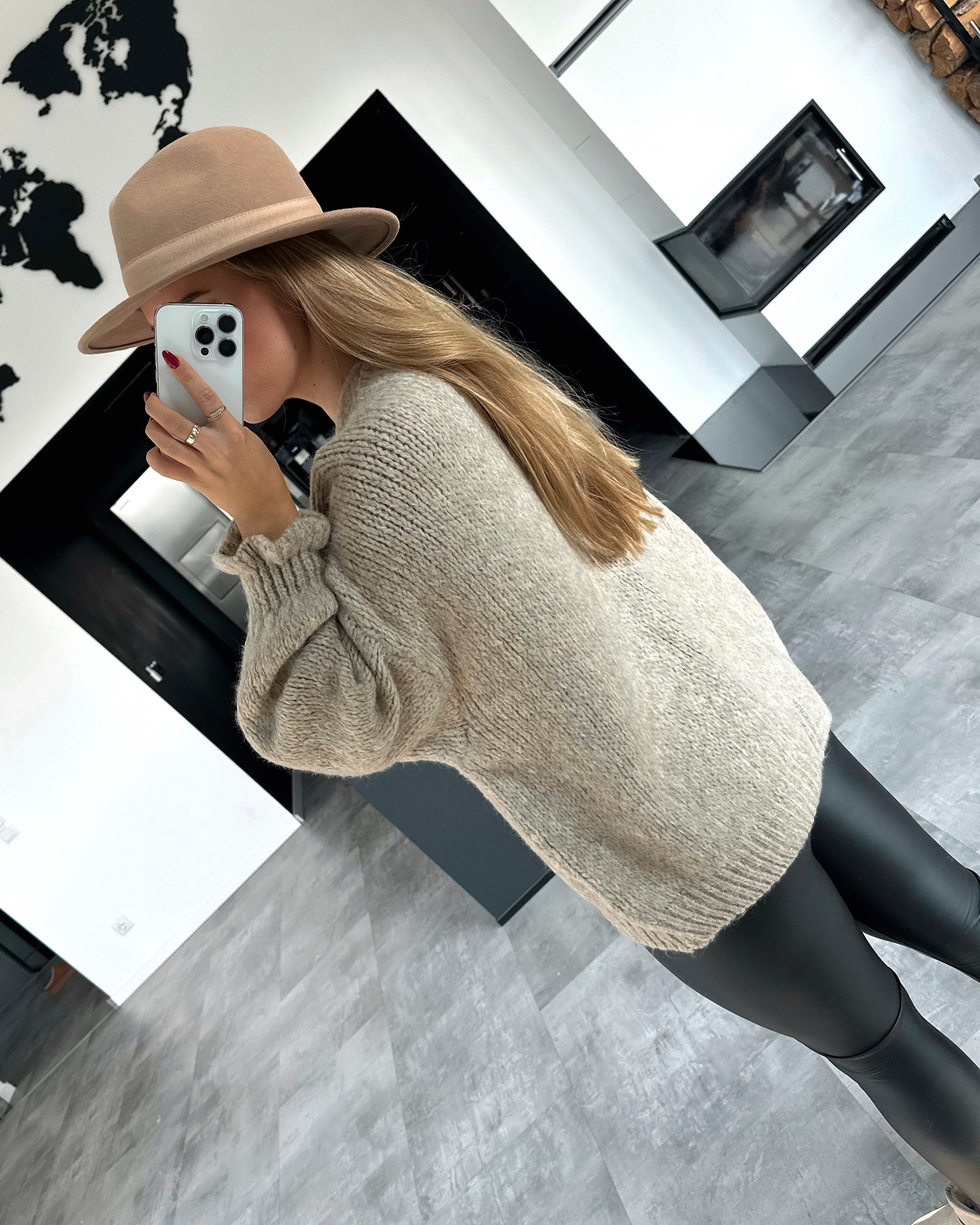 Cardigan "Mary" Beige