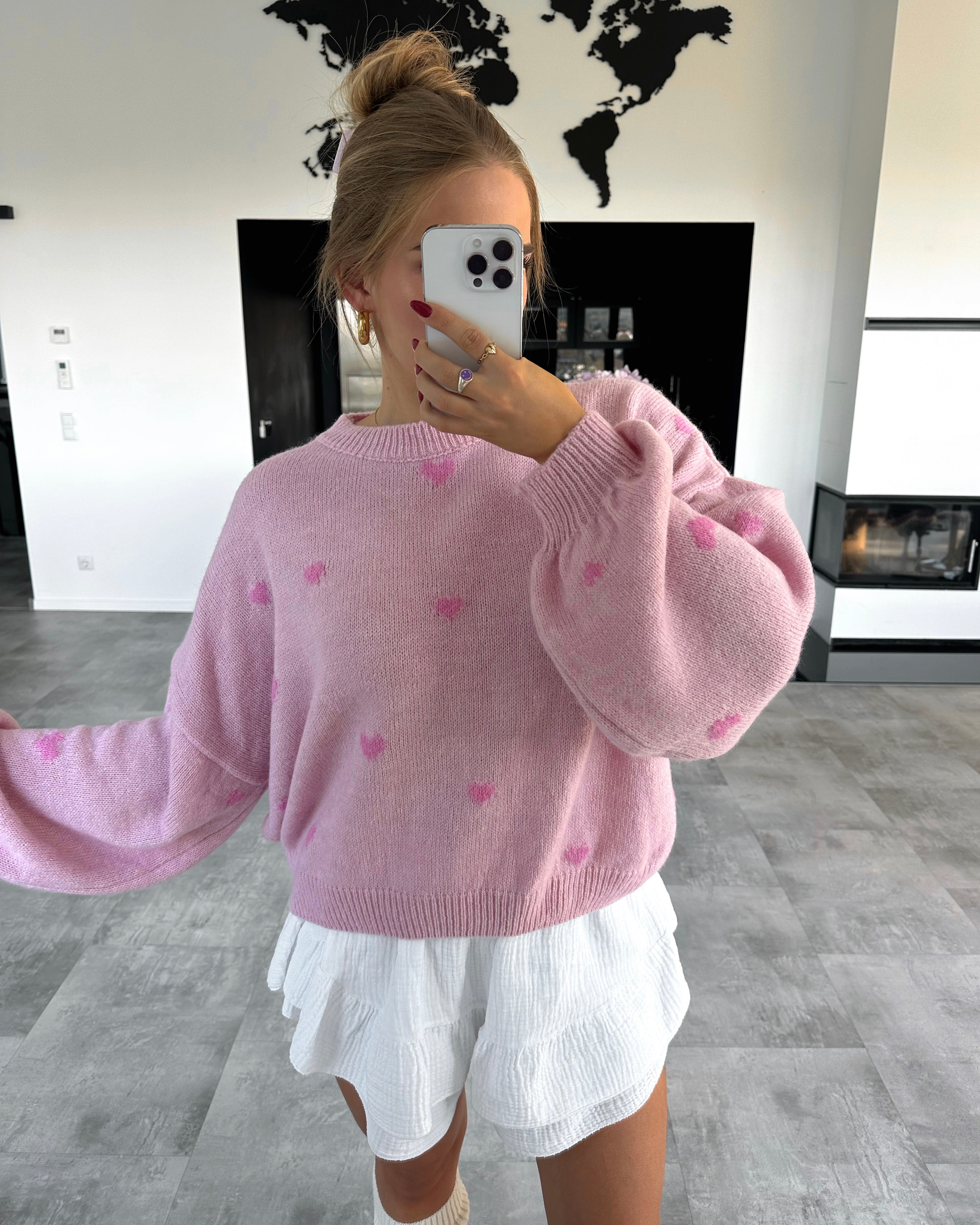 Pullover "Little Love" Rosa-Pink