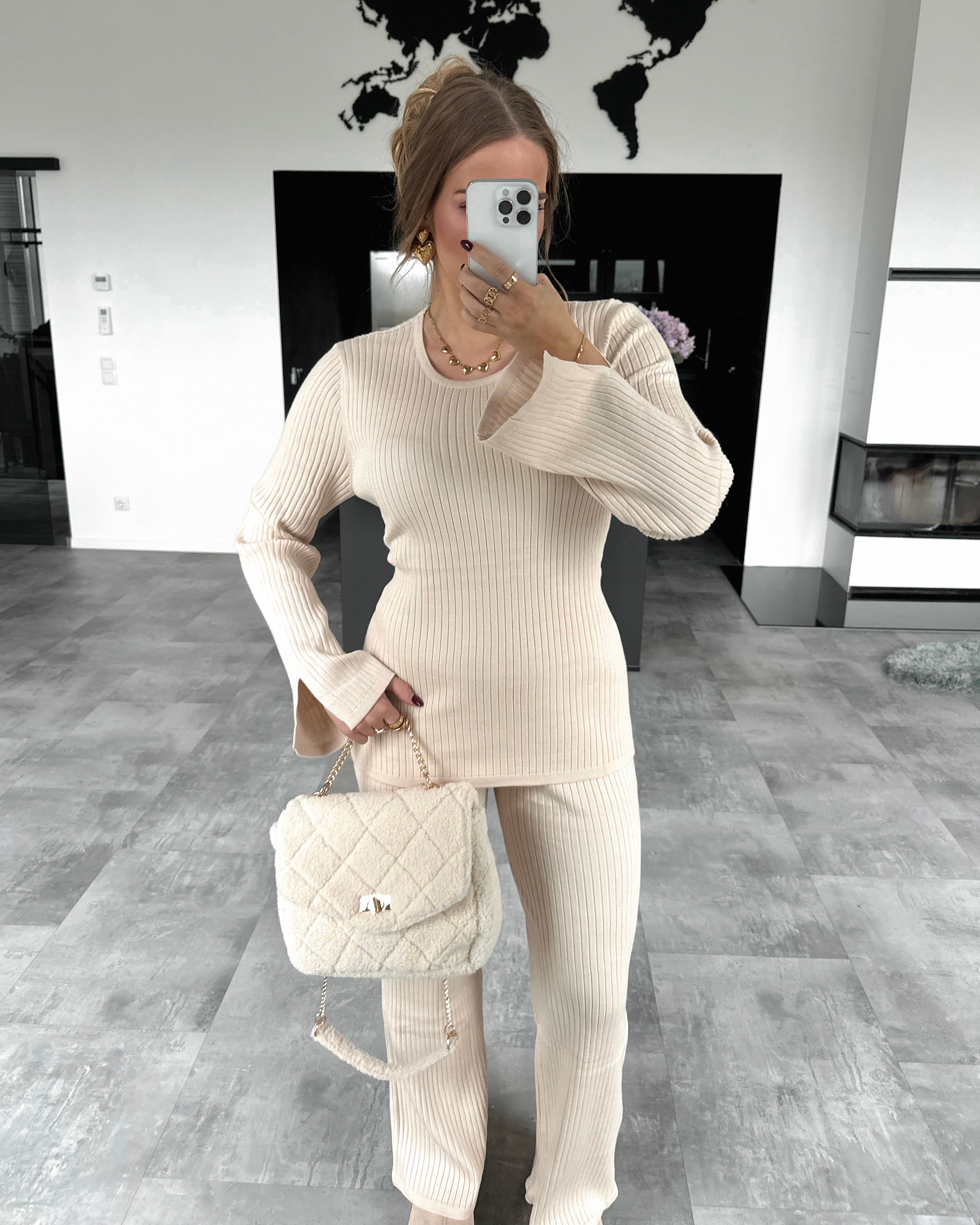 Zweiteiler „Laya“ Beige