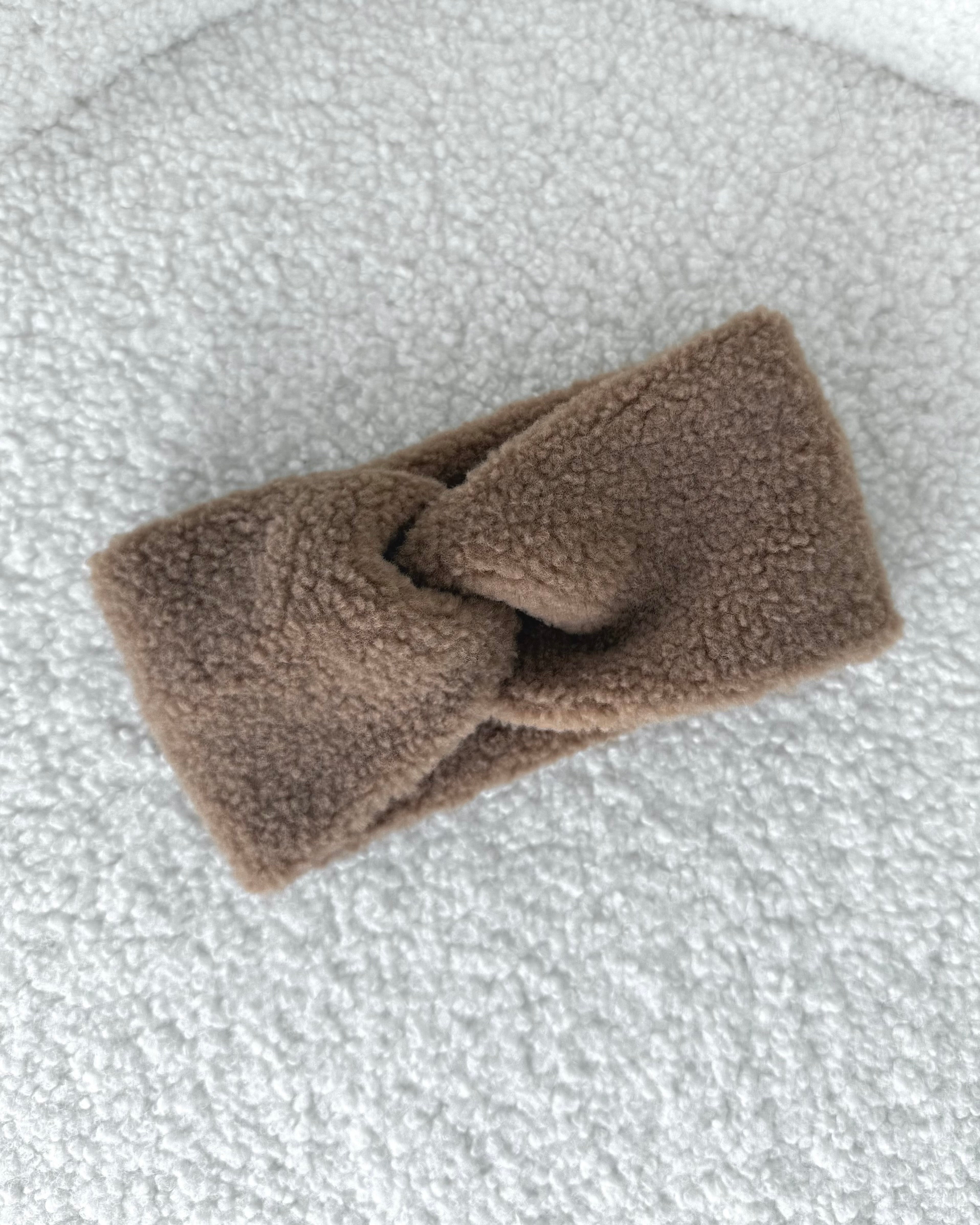Bouclé-Stirnband "Amelie" Toffee