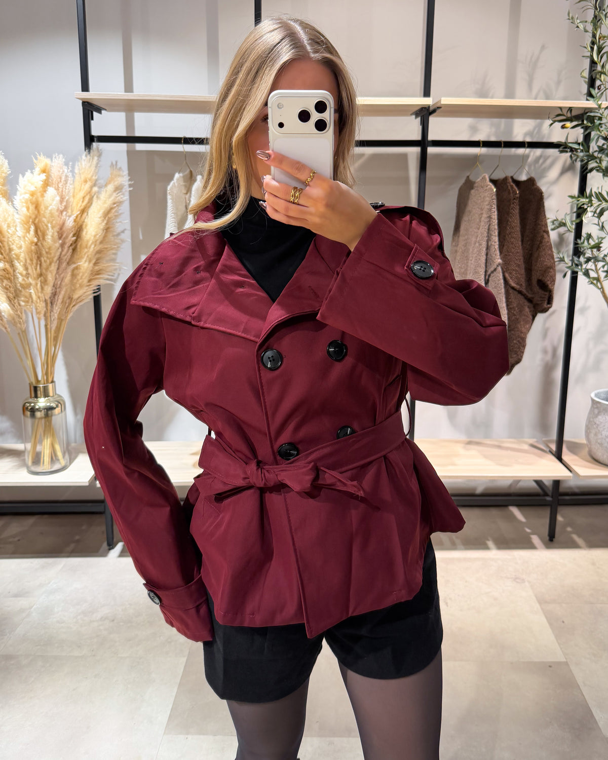 Trenchcoat “Kyla” Kurz