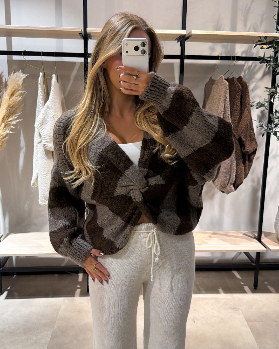 Pullover “Elina” Zweifarbig