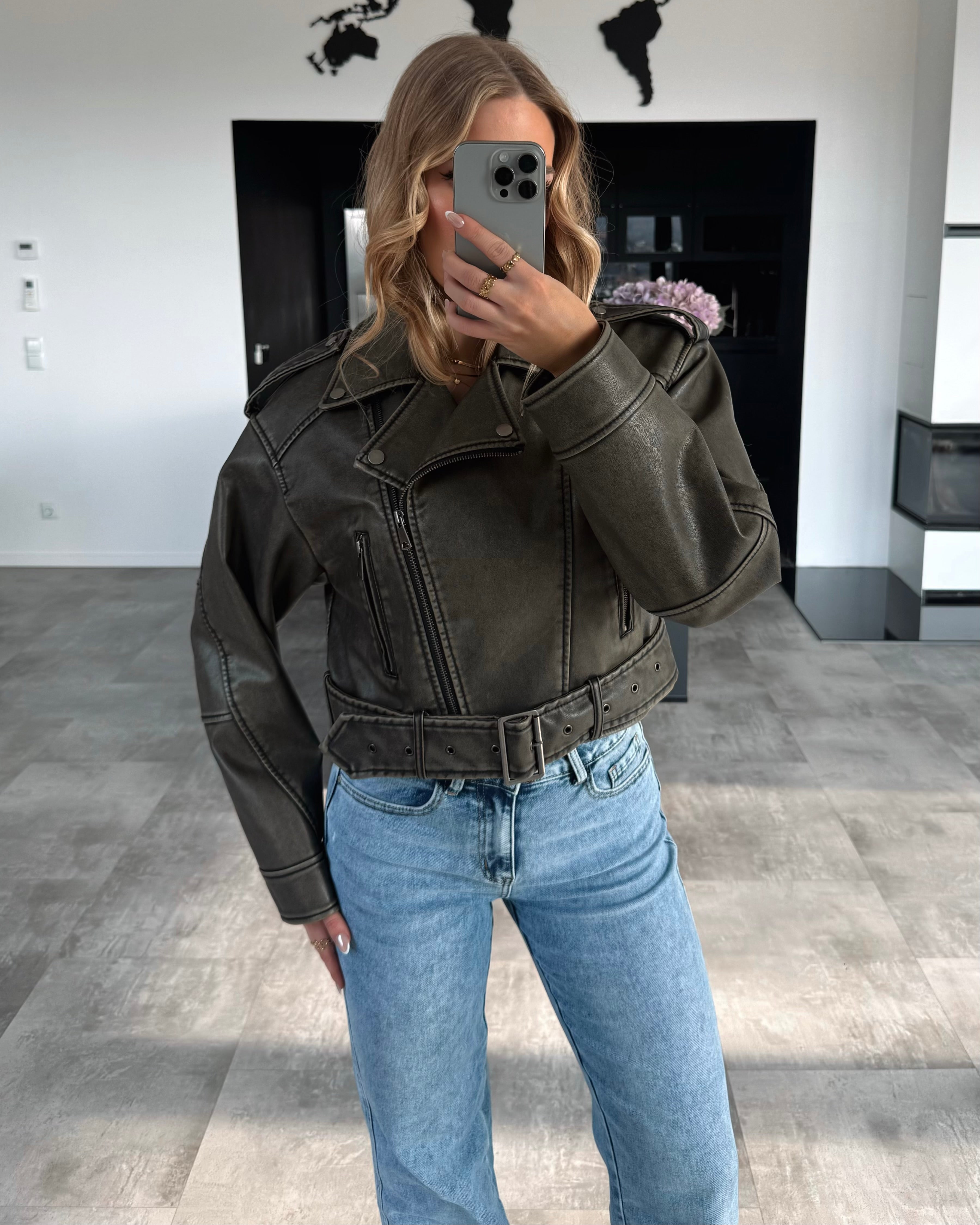 Lederjacke “Reign”