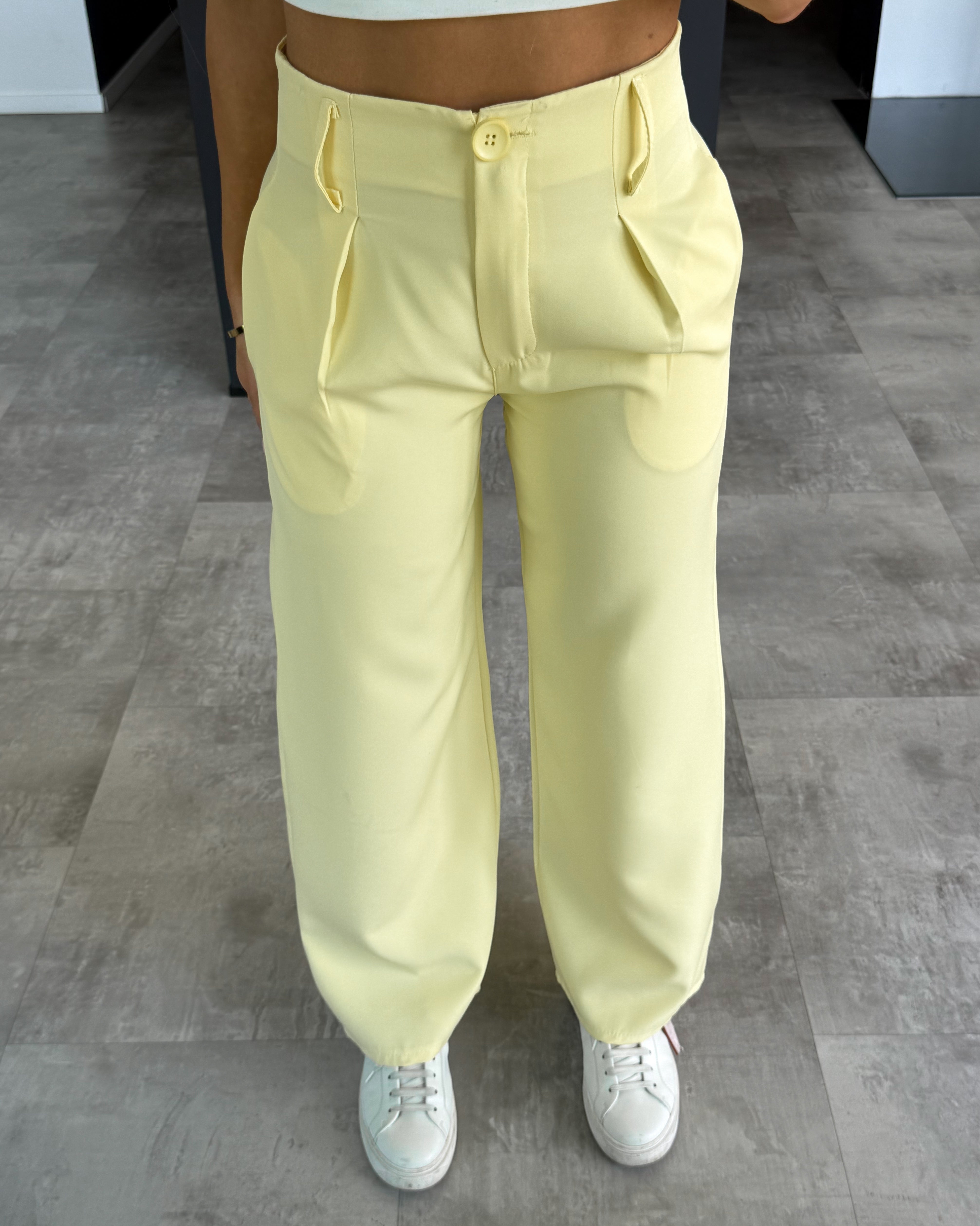 Anzugshose “Sara“ Hellgelb