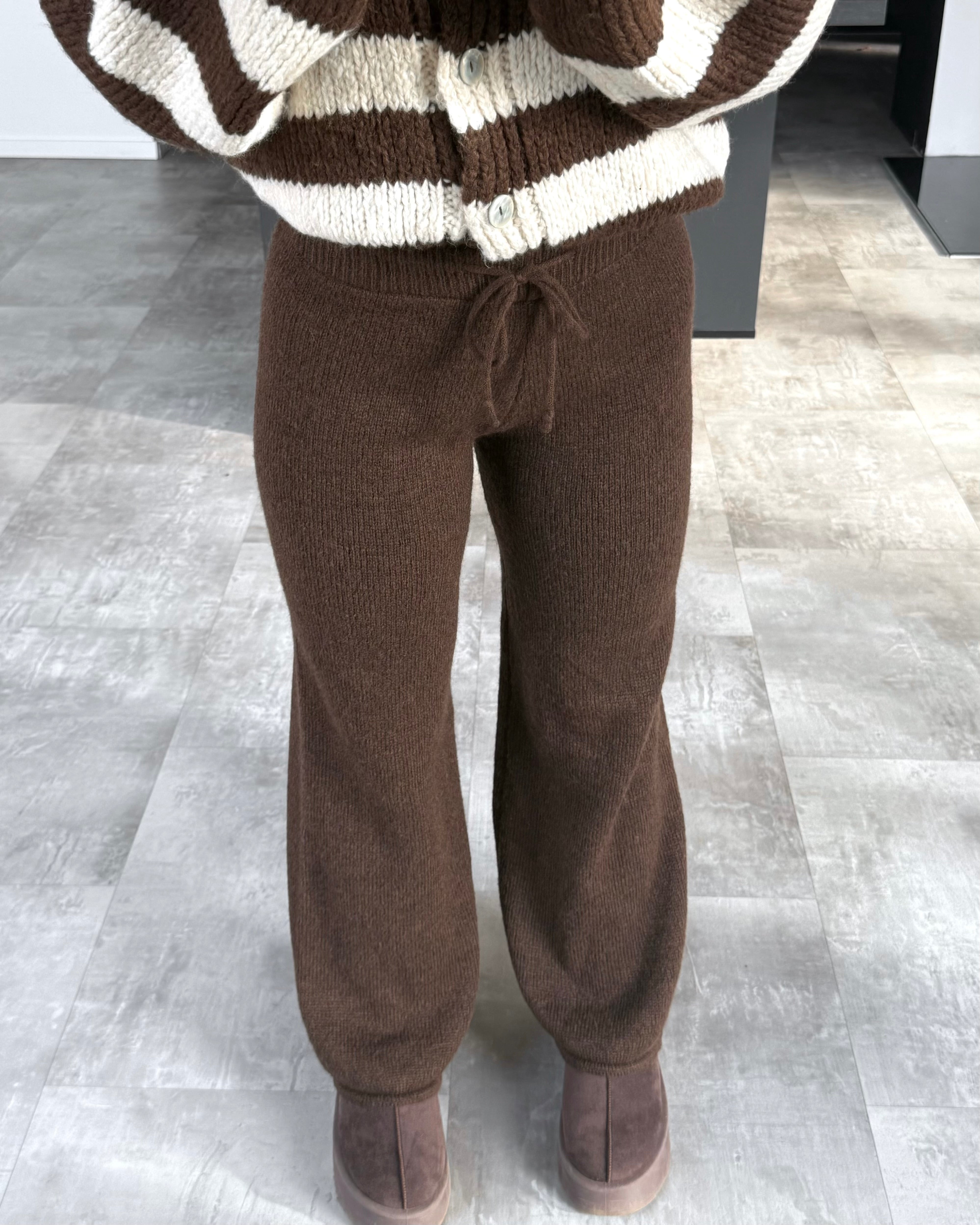 Strickhose “Aspen“ Chocolate