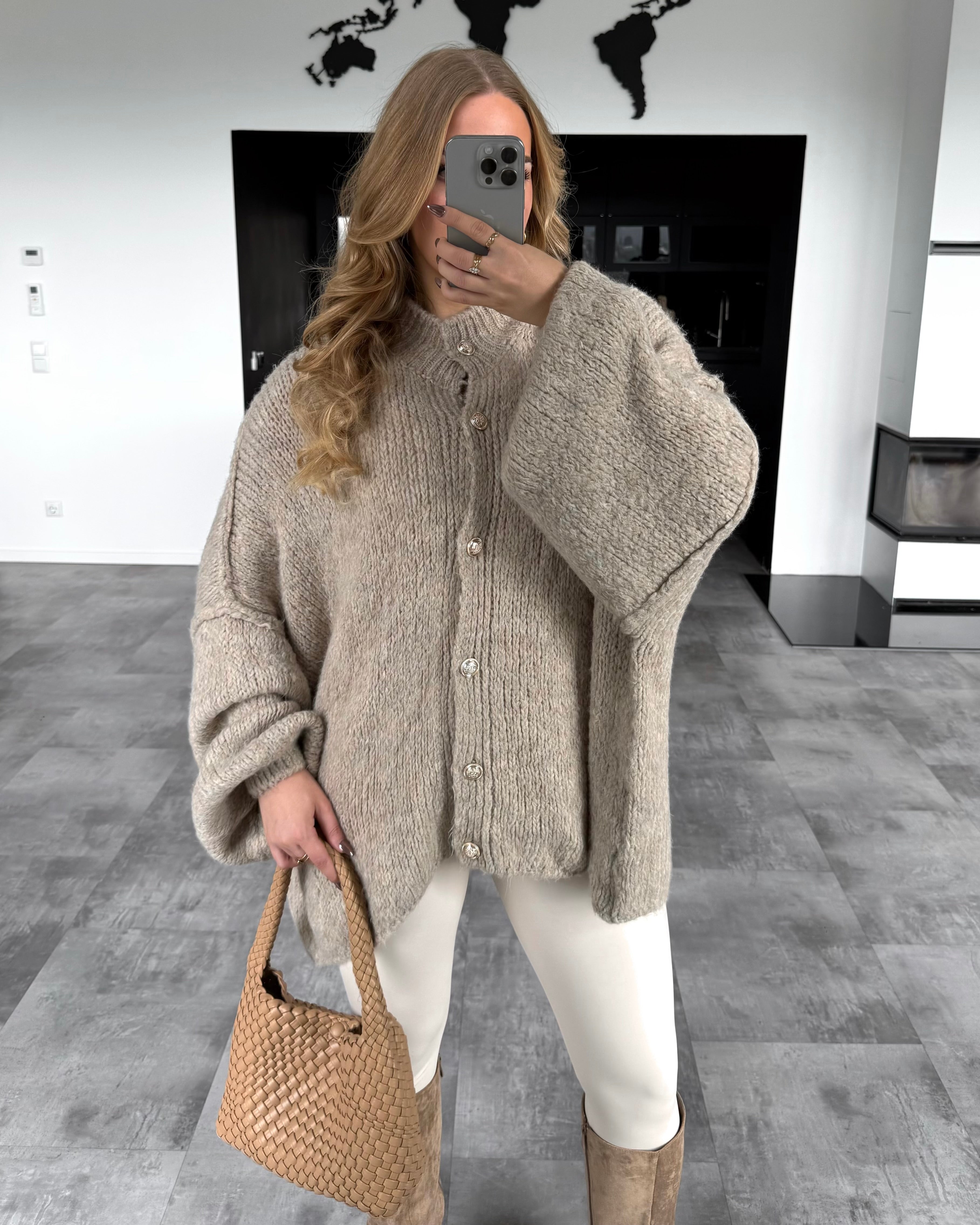 Cardigan "Cece" Beige