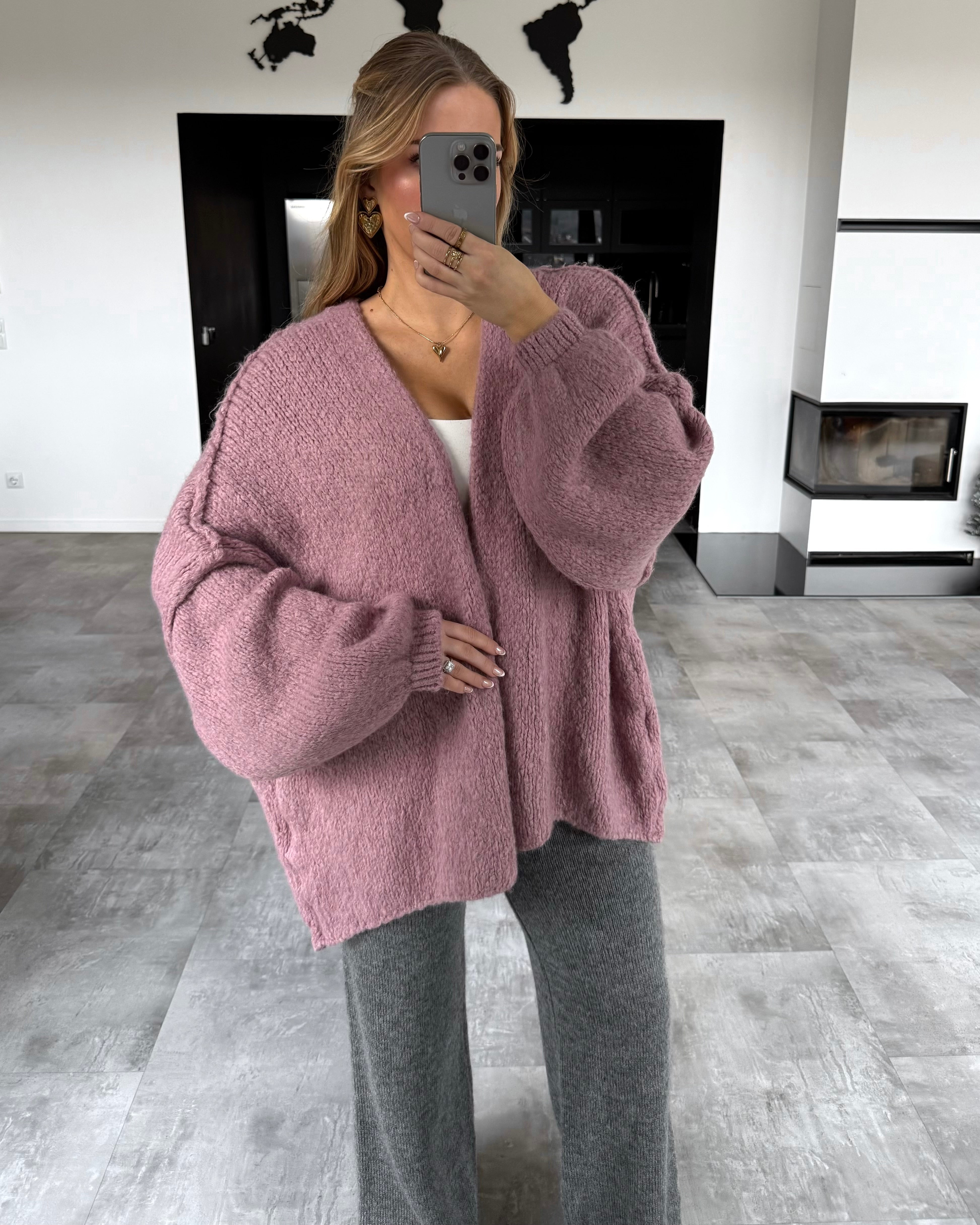 Cardigan “Livy" Altrosa