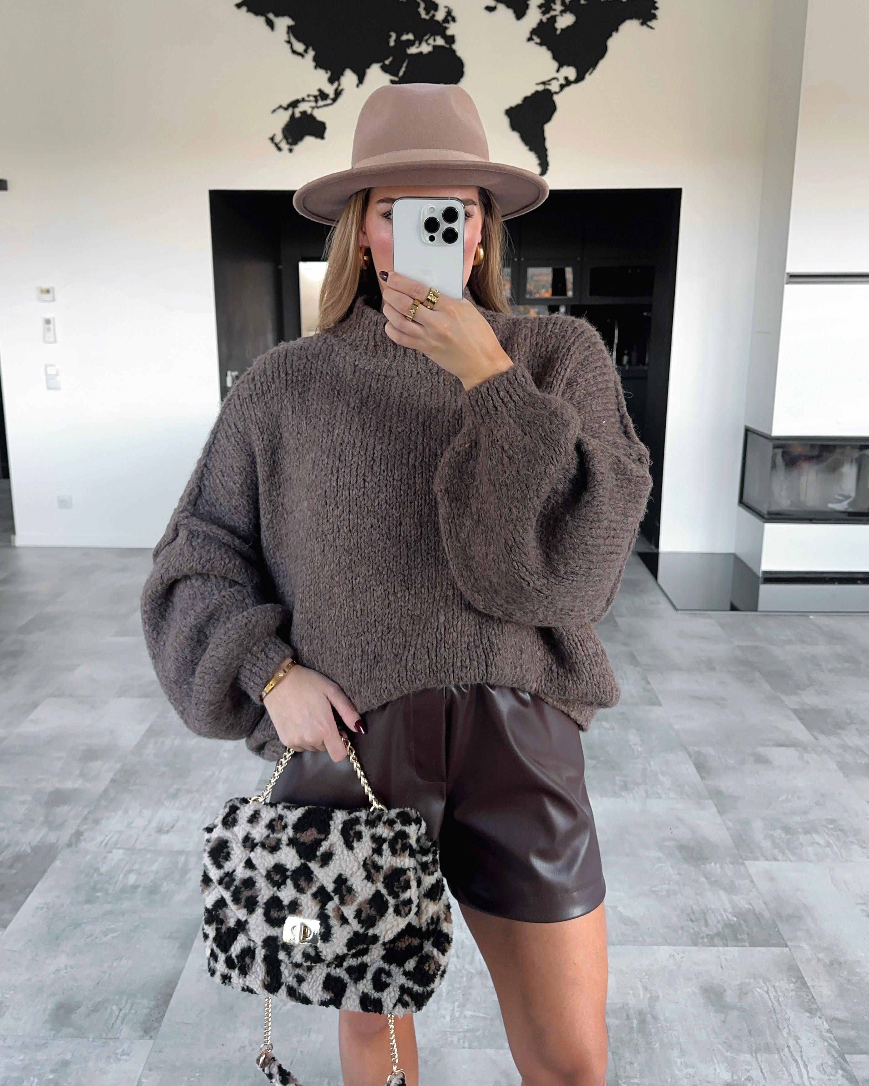 Pullover “May” Hellbraun