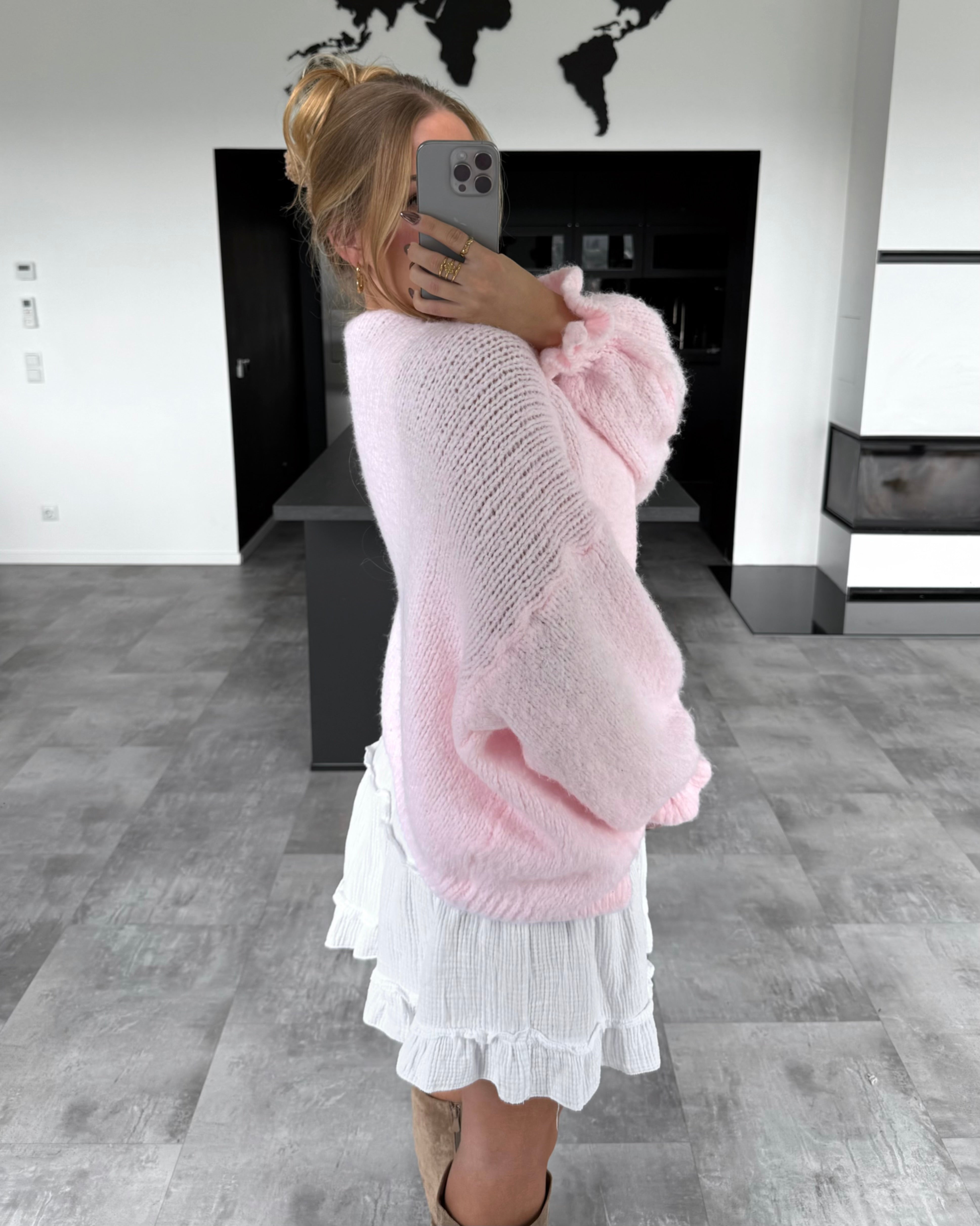 Cardigan "Mary" Babyrosa