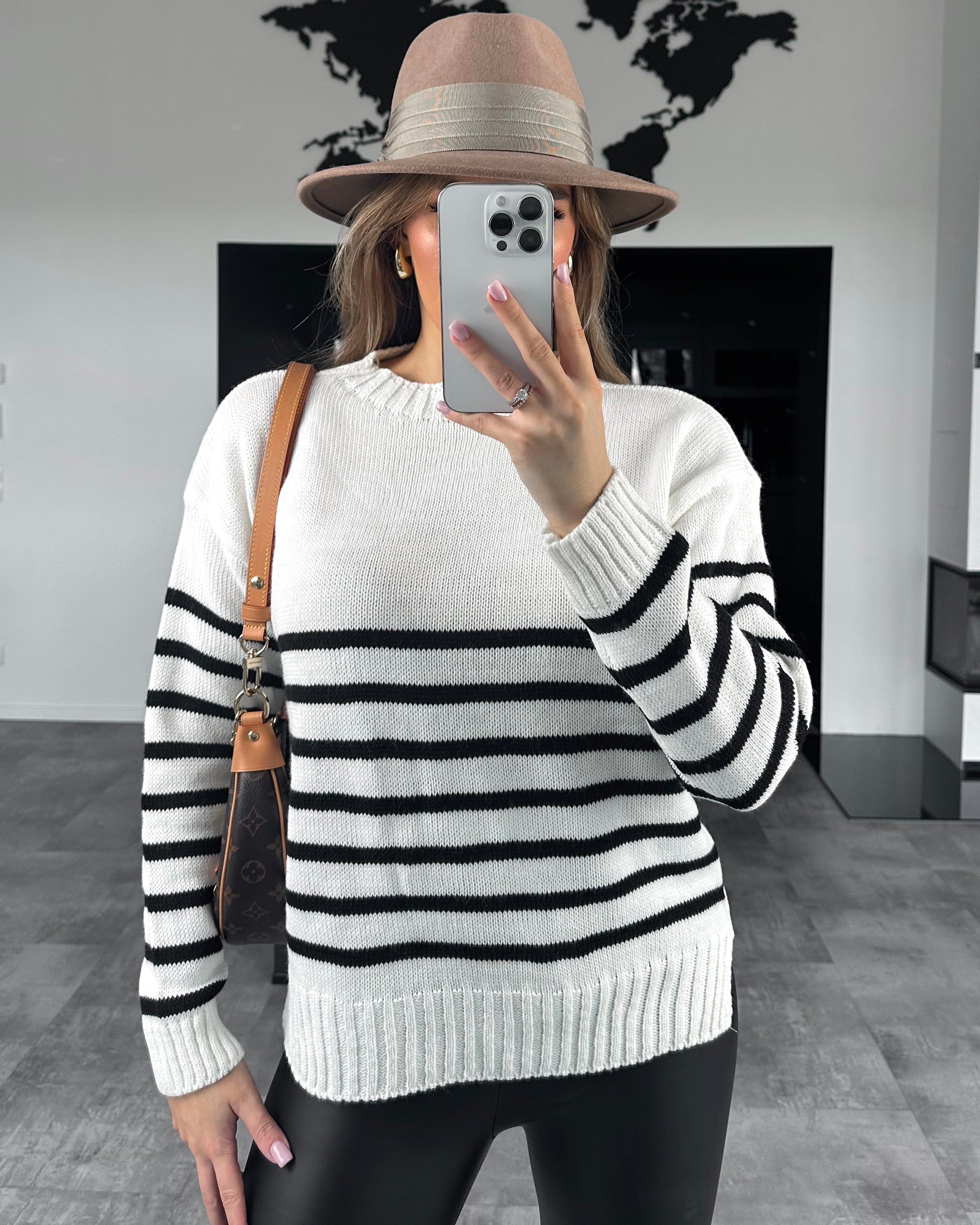 Pullover "Liv" Weiß