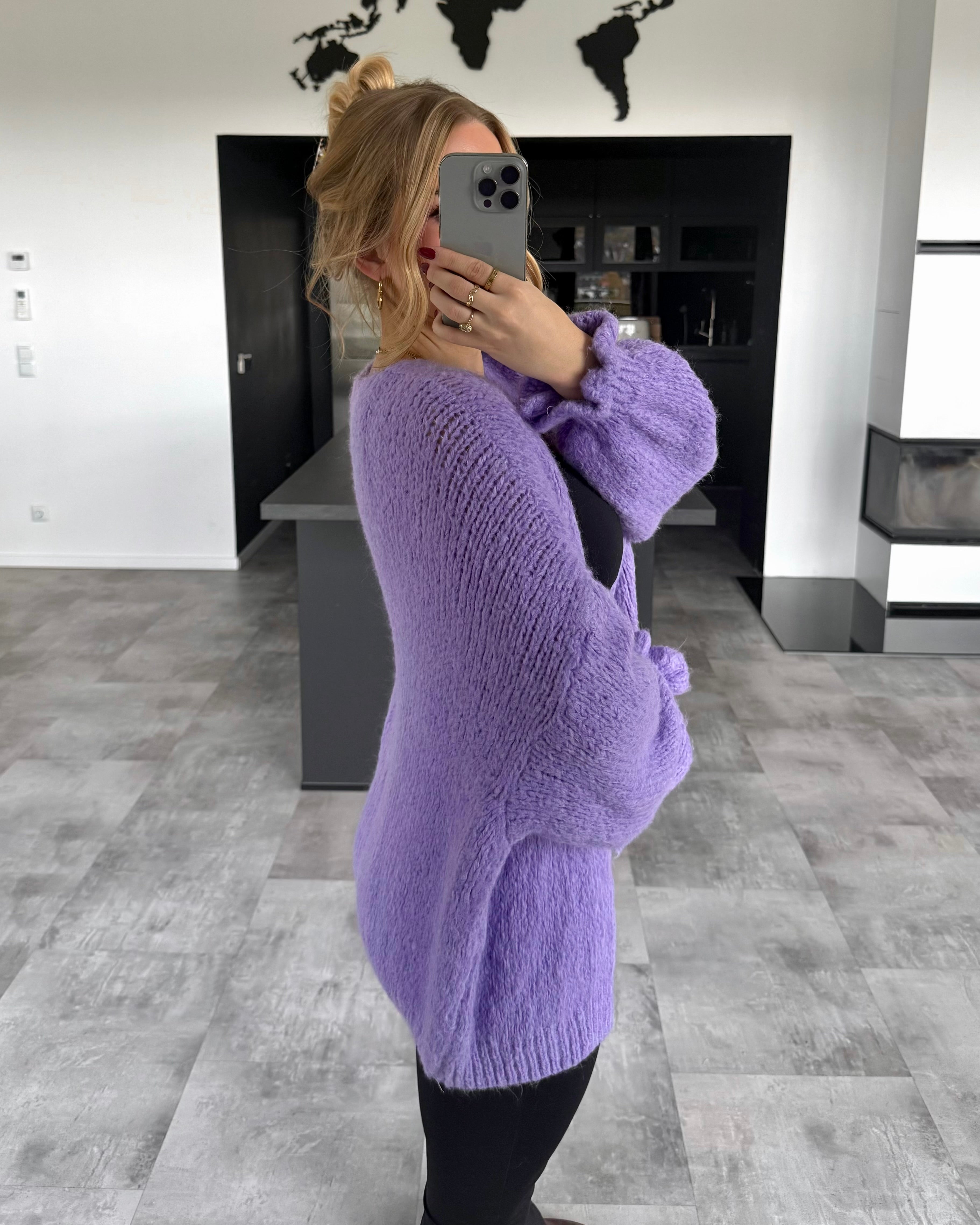 Cardigan "Mary" Lila