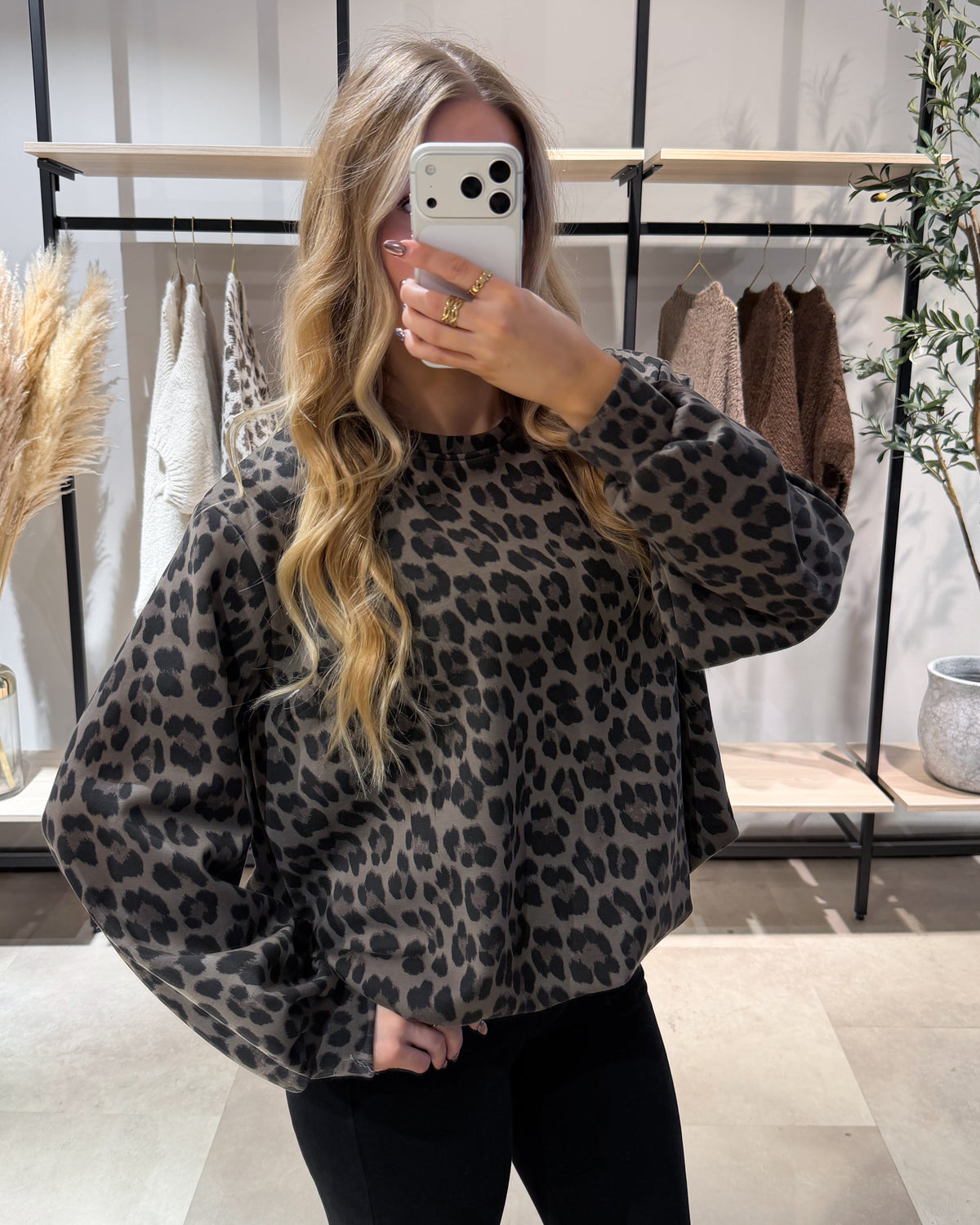 Pullover "Kaya" Leoprint