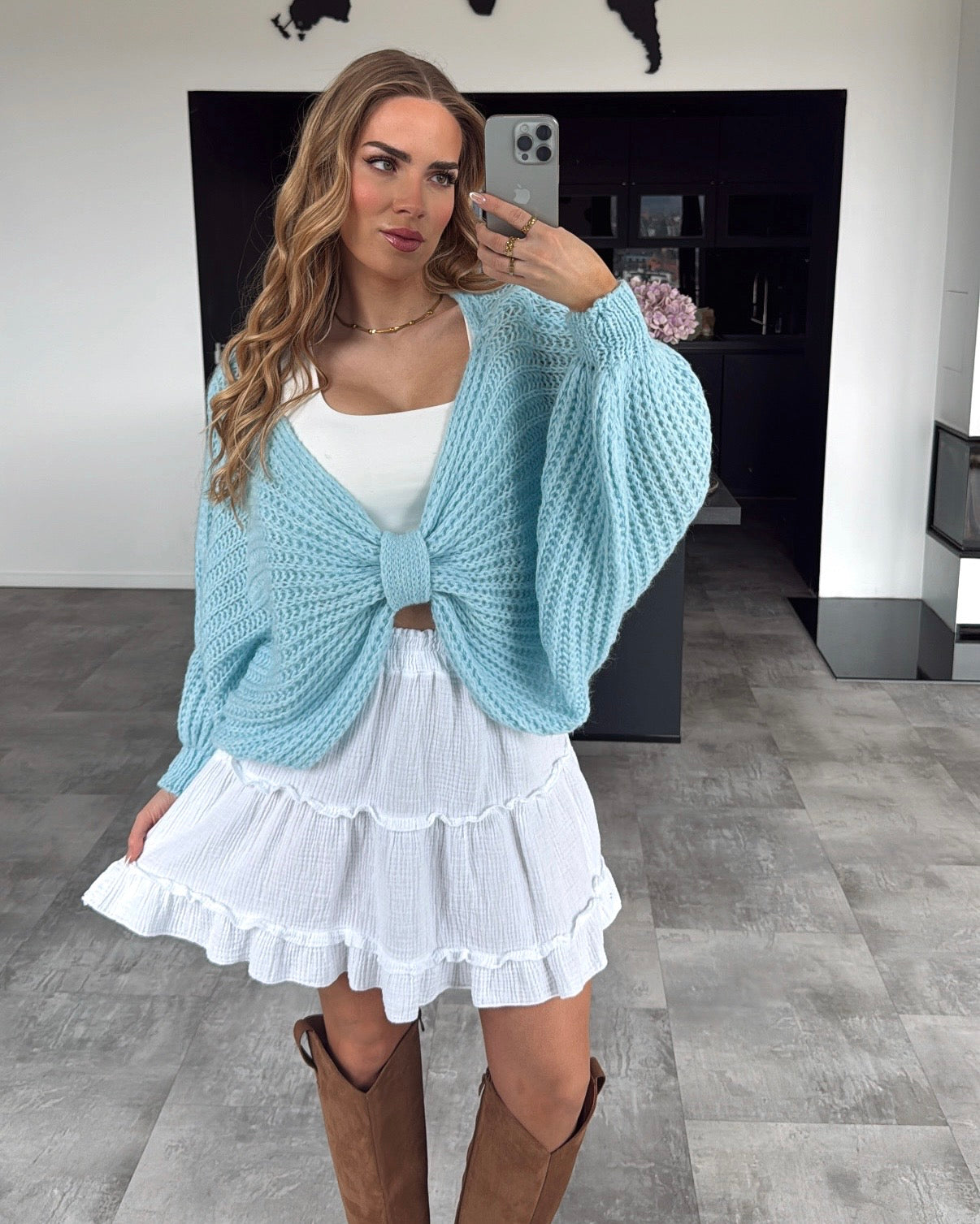 Pullover "Heaven" Hellblau