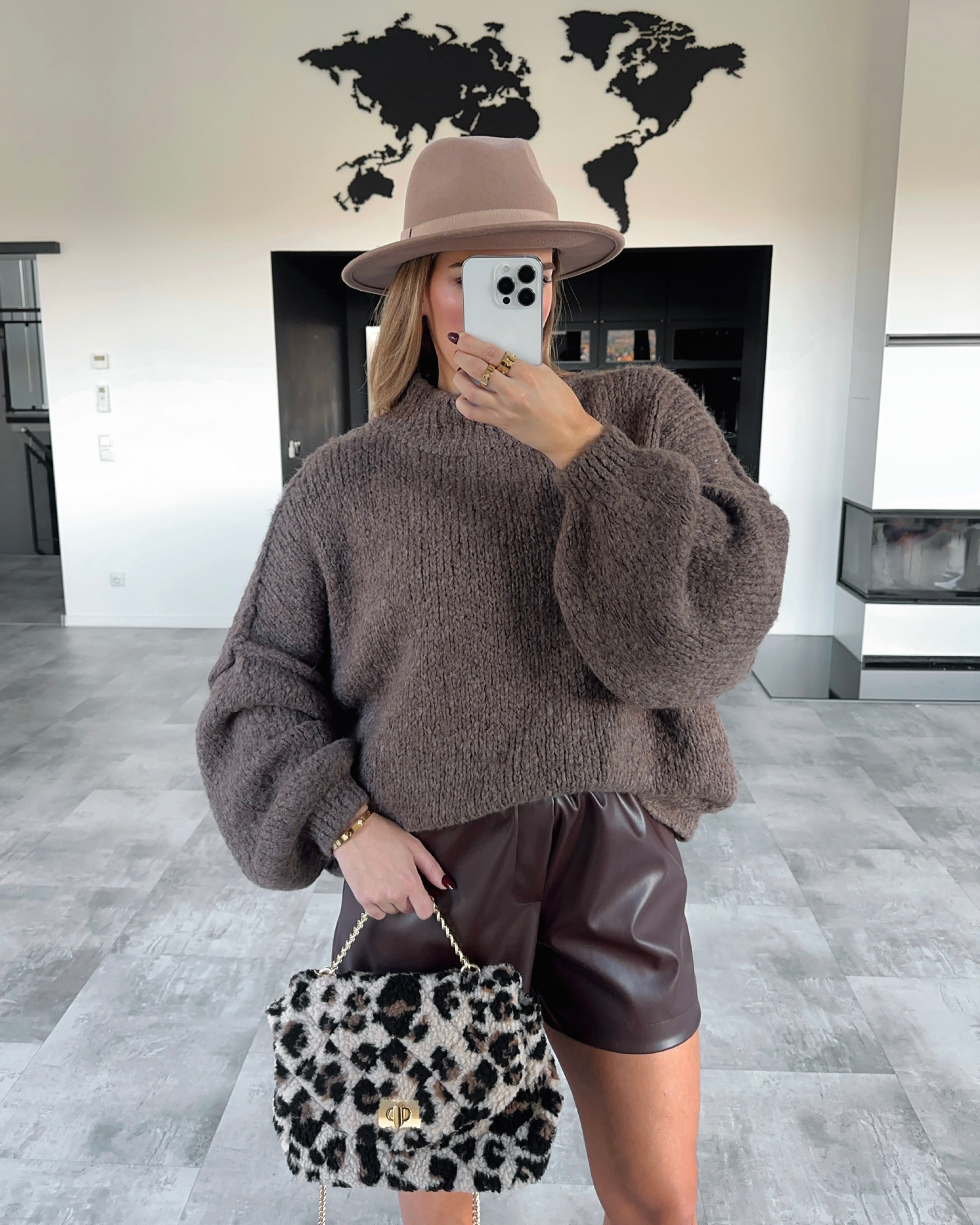 Pullover “May” Hellbraun