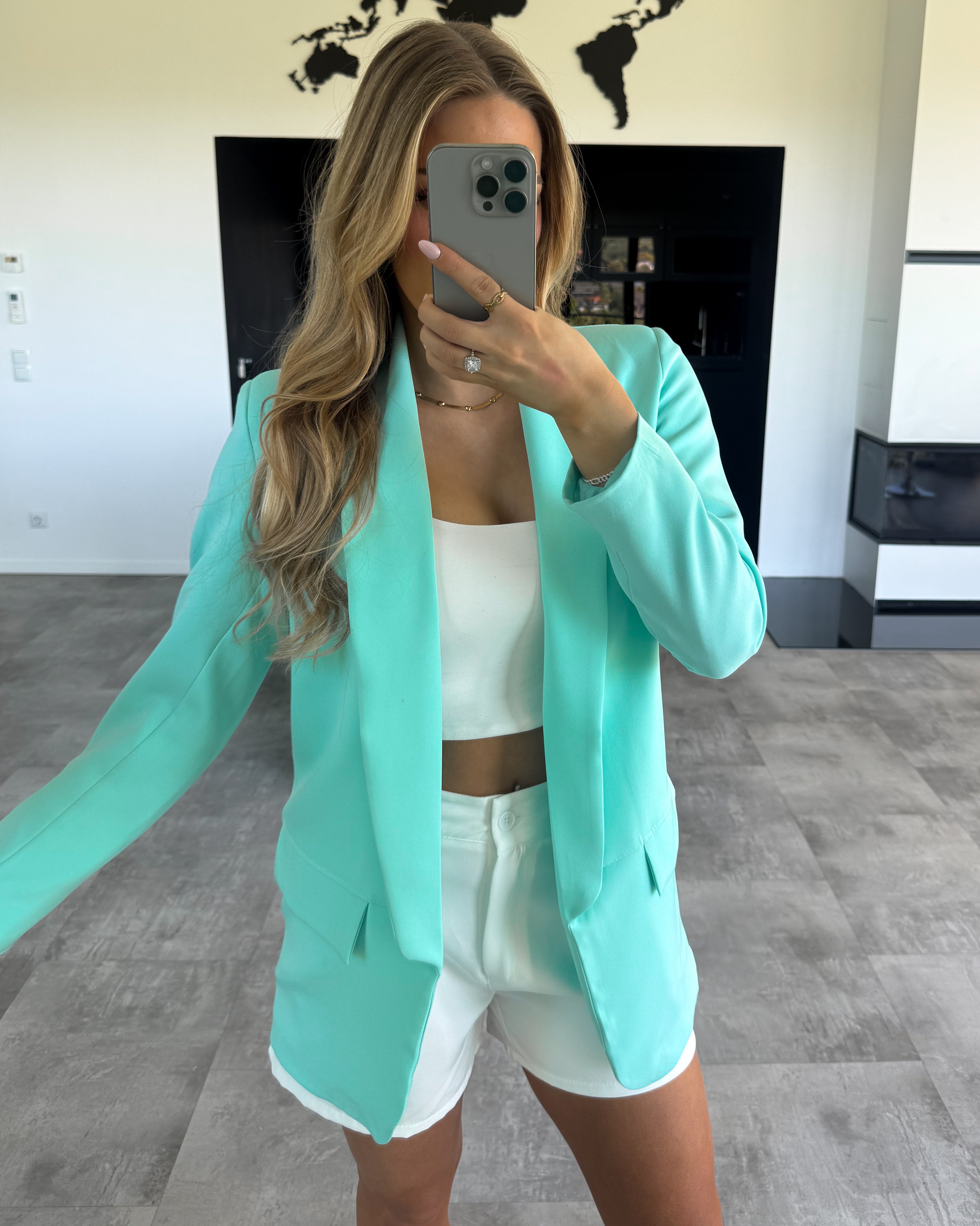 Blazer “Mirabelle” Lang Mint