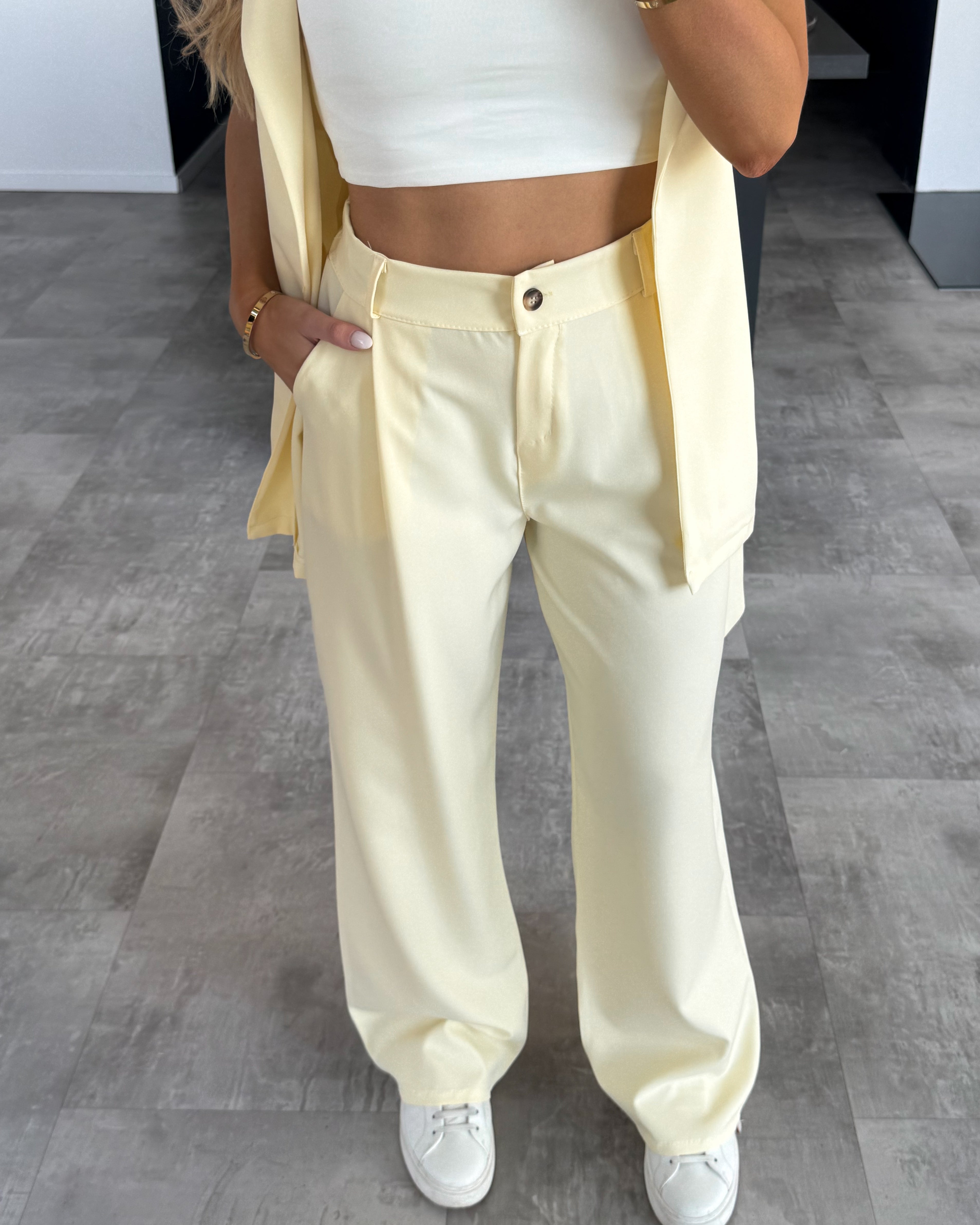 Zweiteiler “Milena” Hellgelb