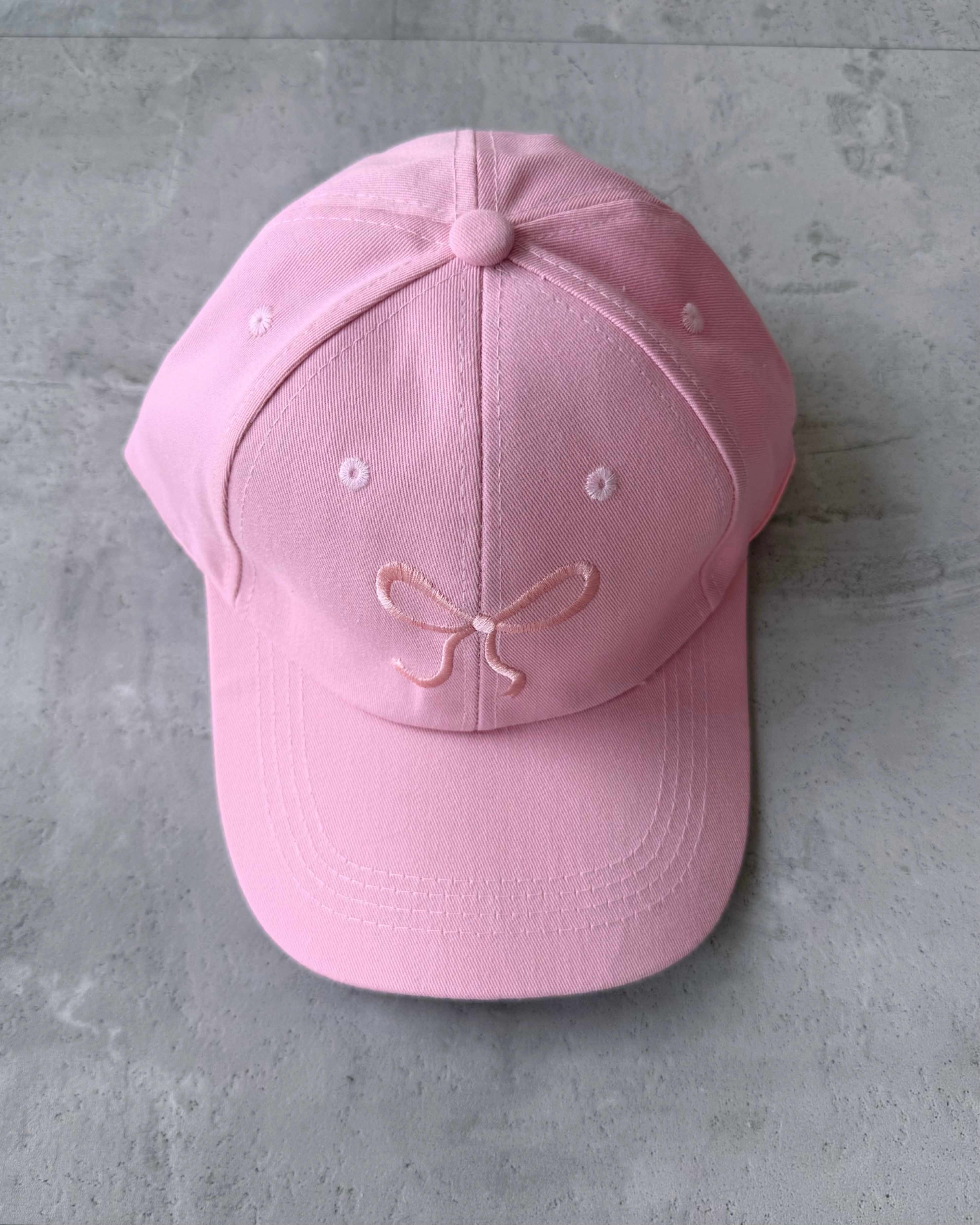 Base Cap "Bow Lover" Bubblegum Rosa