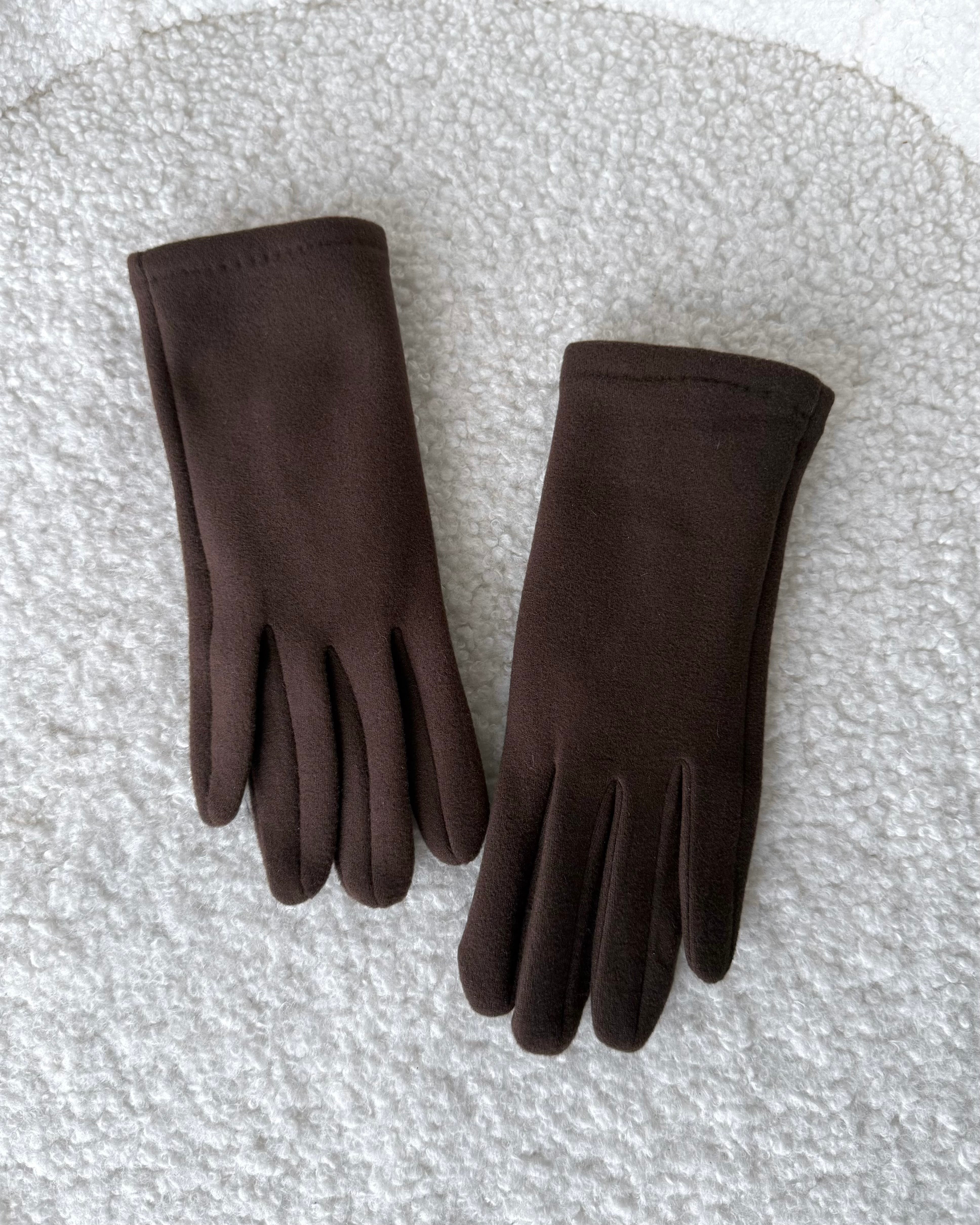 Handschuhe "Isa" Chocolate