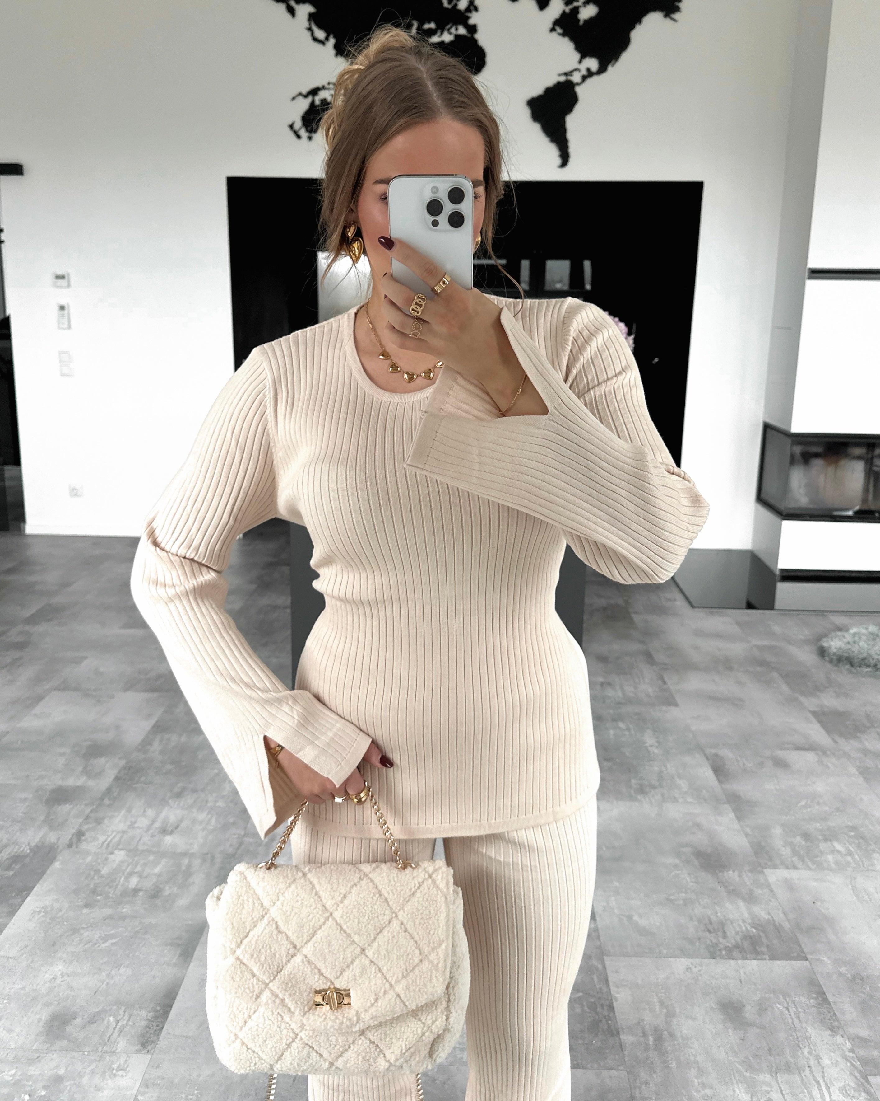 Zweiteiler „Laya“ Beige