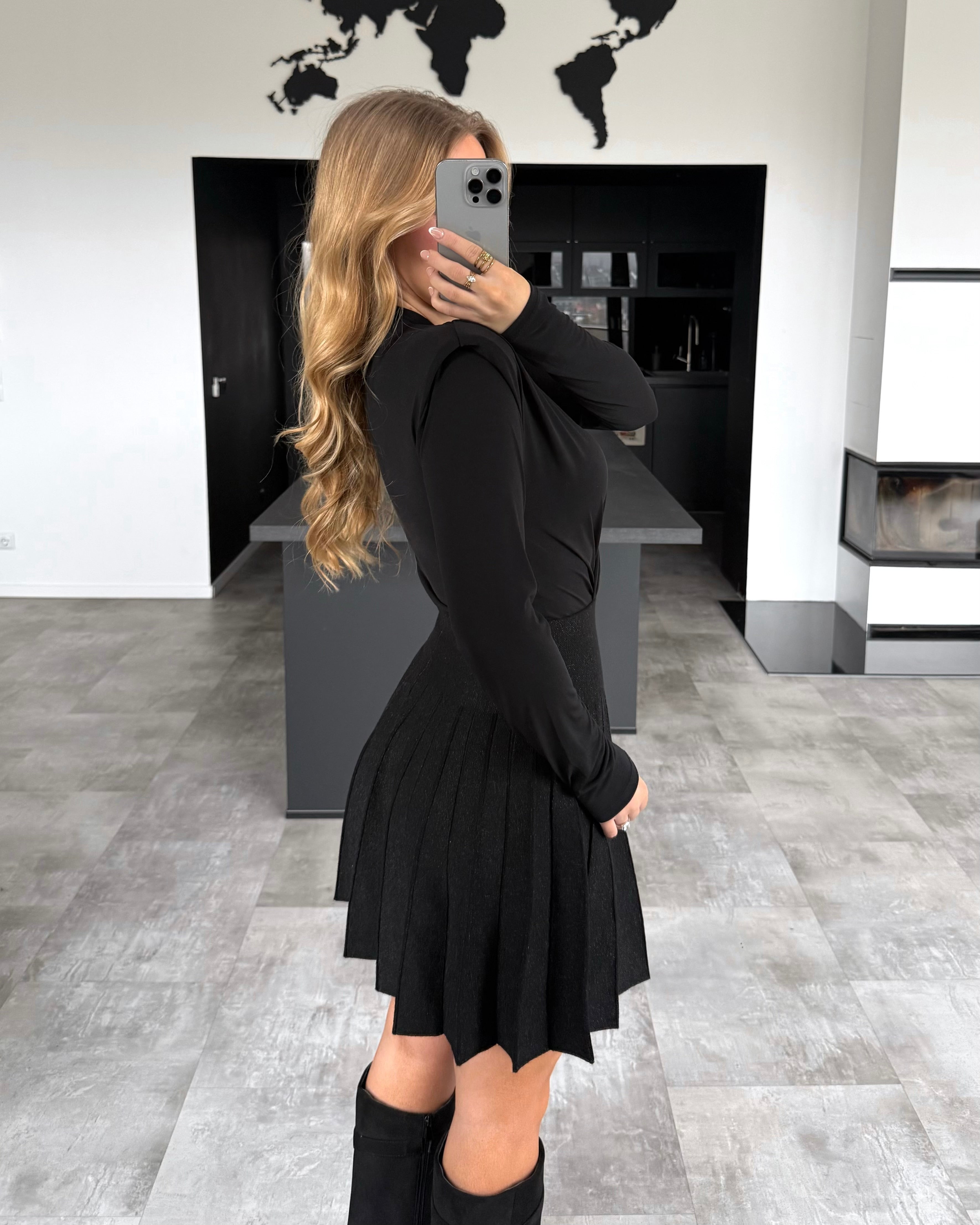 Crossover Body "Cindy" Schwarz