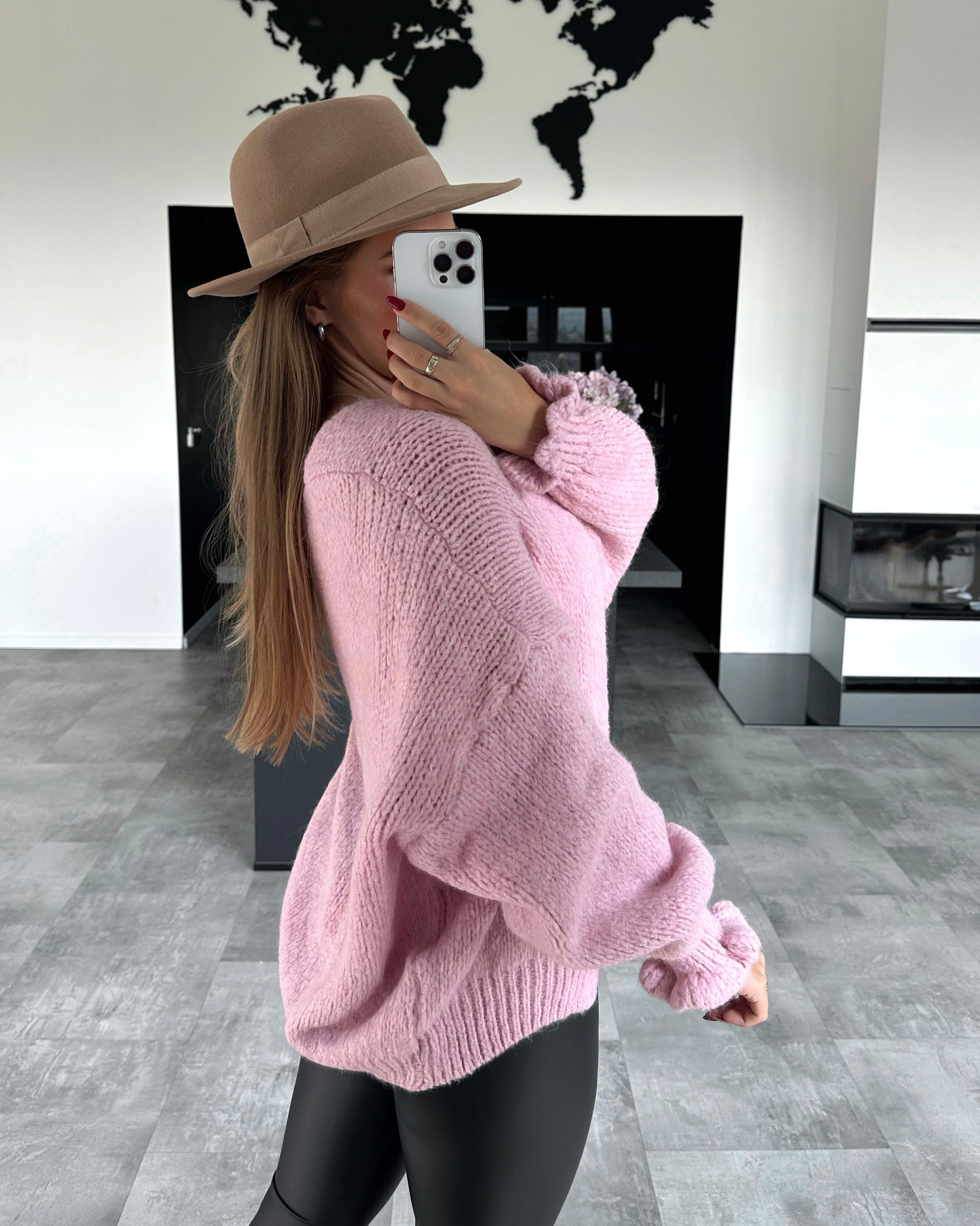 Cardigan "Mary" Rosa
