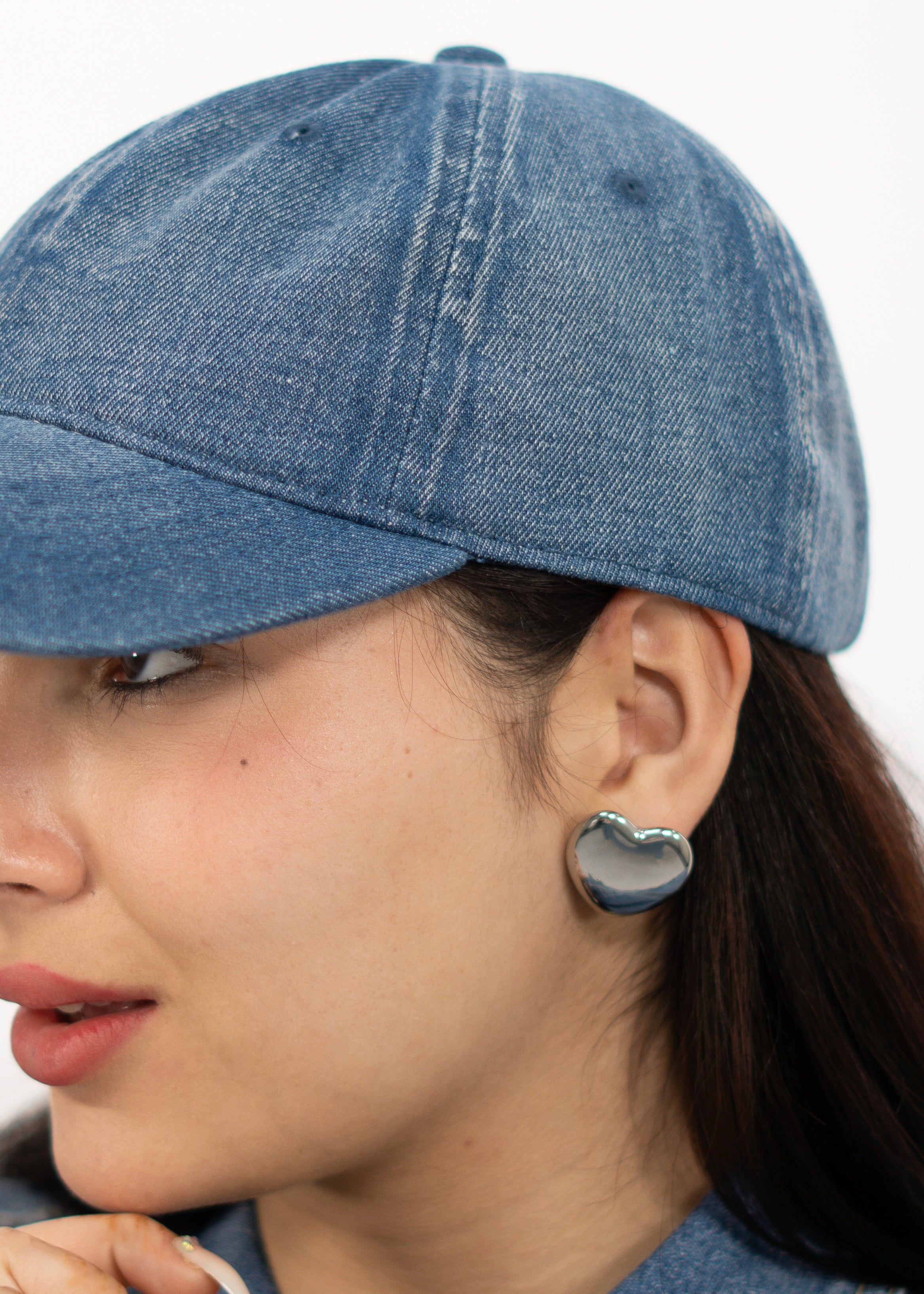 Base Cap "Demi" Jeansblau