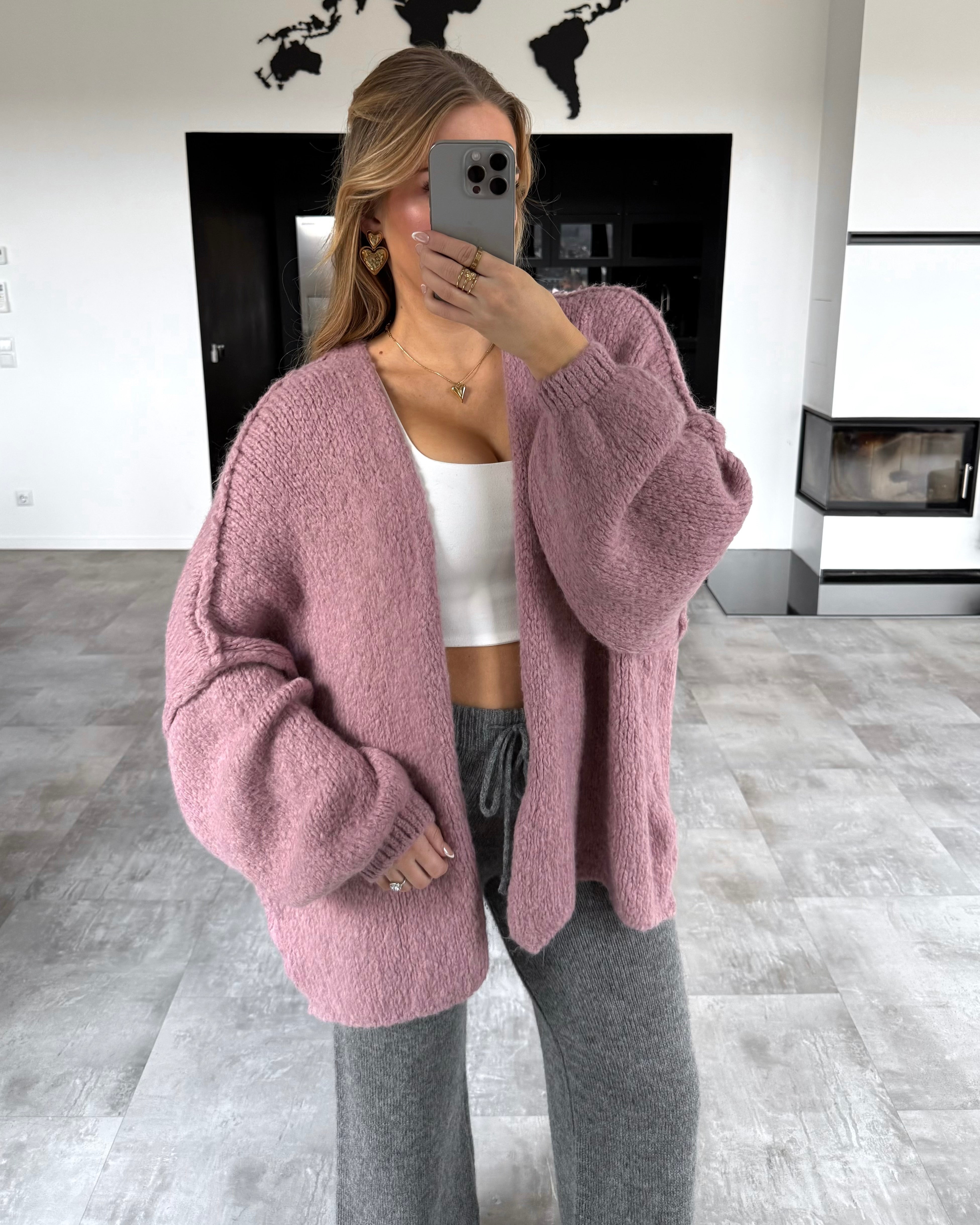 Cardigan “Livy" Altrosa