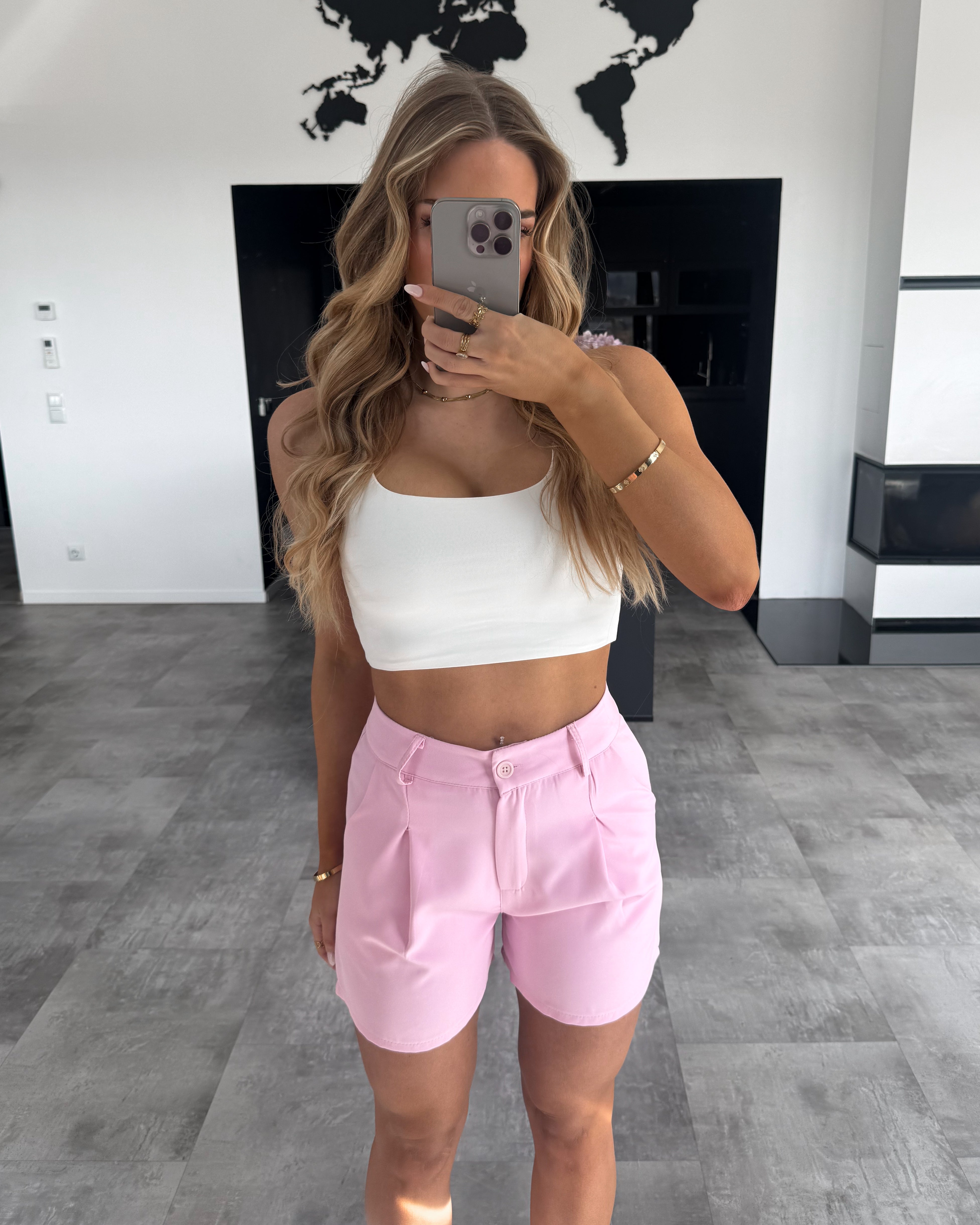 Shorts “Rina“ Rosa