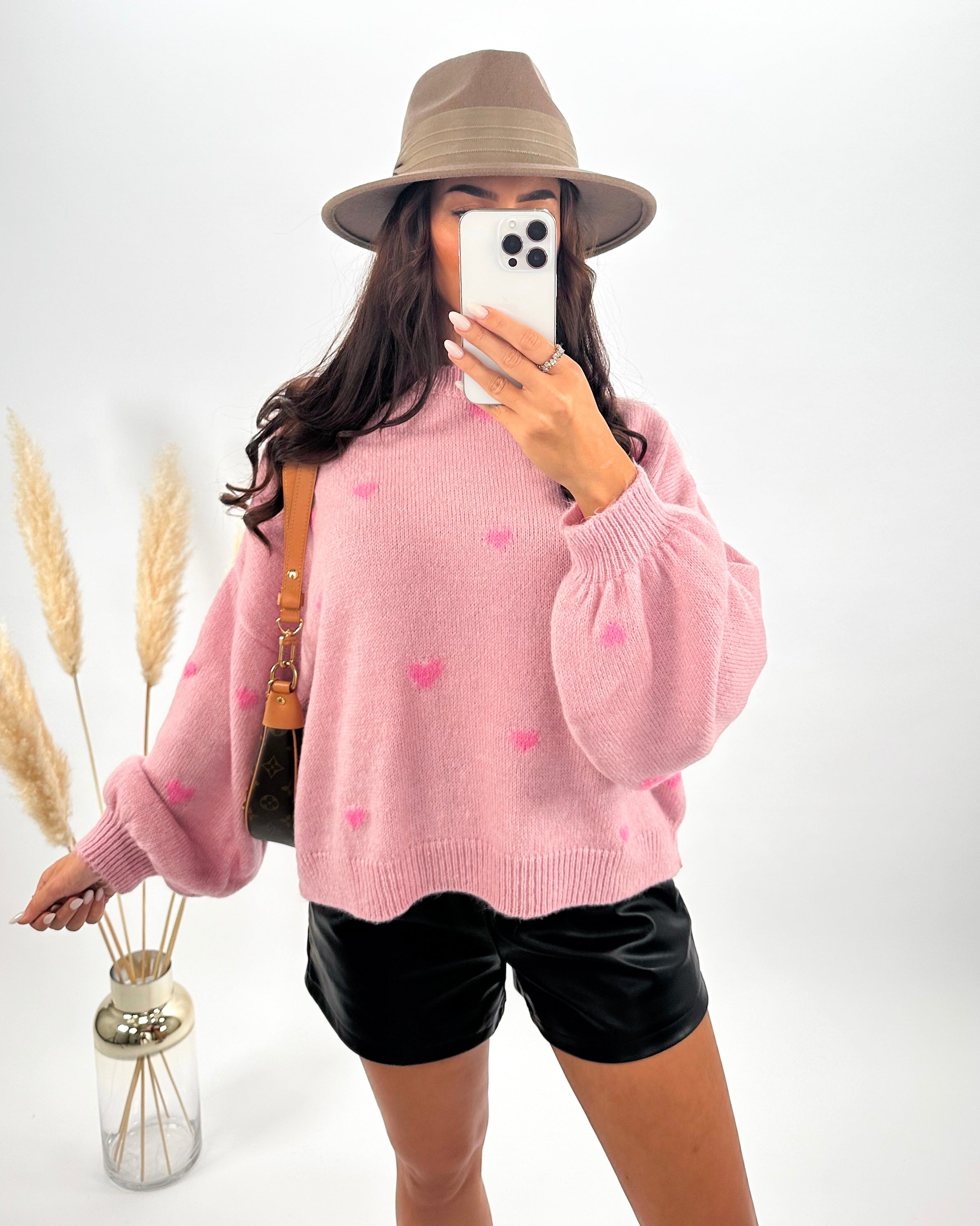 Pullover "Little Love" Rosa-Pink
